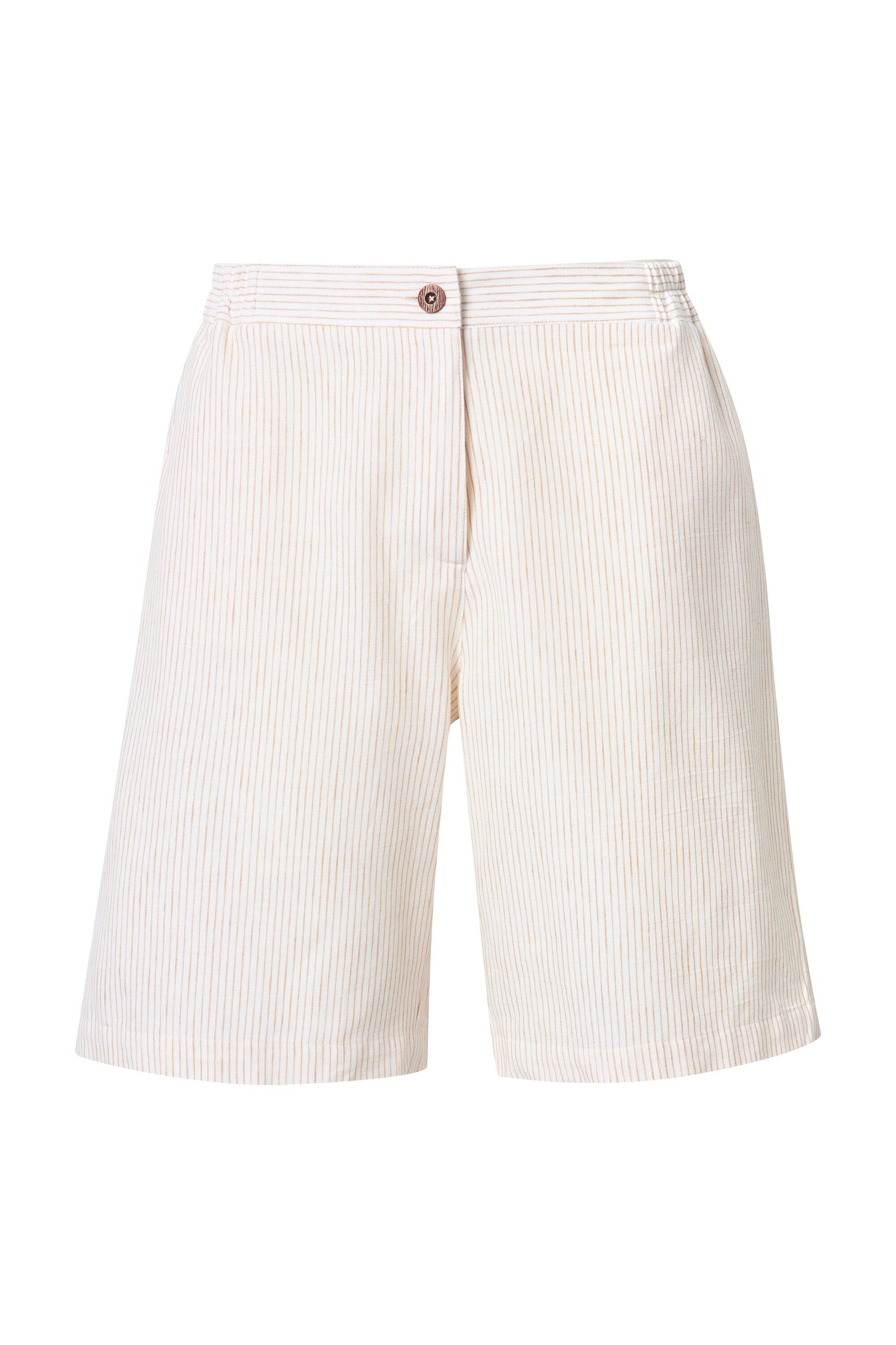 Ulla Popken Jeansshorts Shorts Streifen weites günstig online kaufen