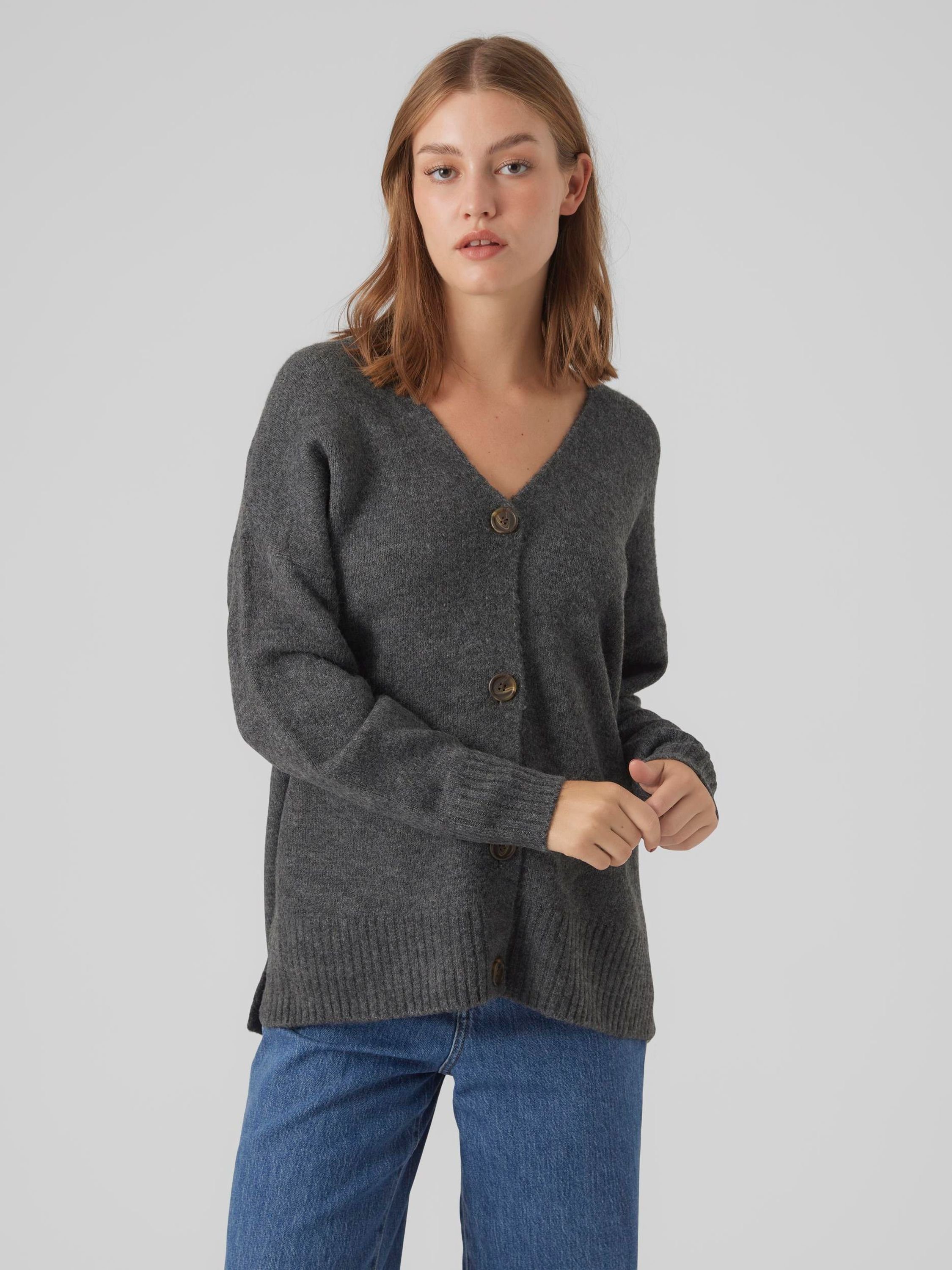 Vero Cardigan Grau Moda