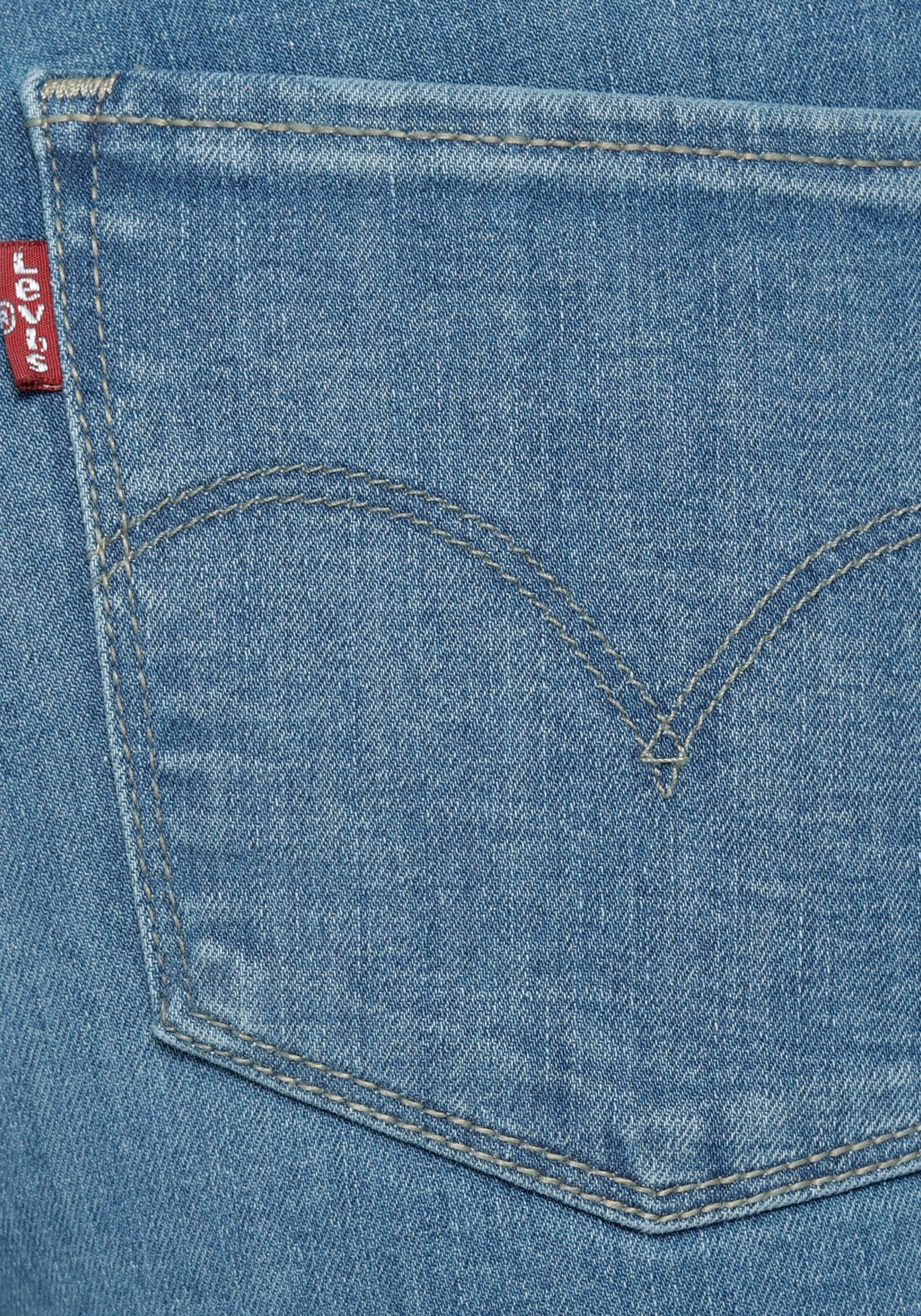 Skinny Super Skinny-fit-Jeans 310 Levi's® Shaping blue-used