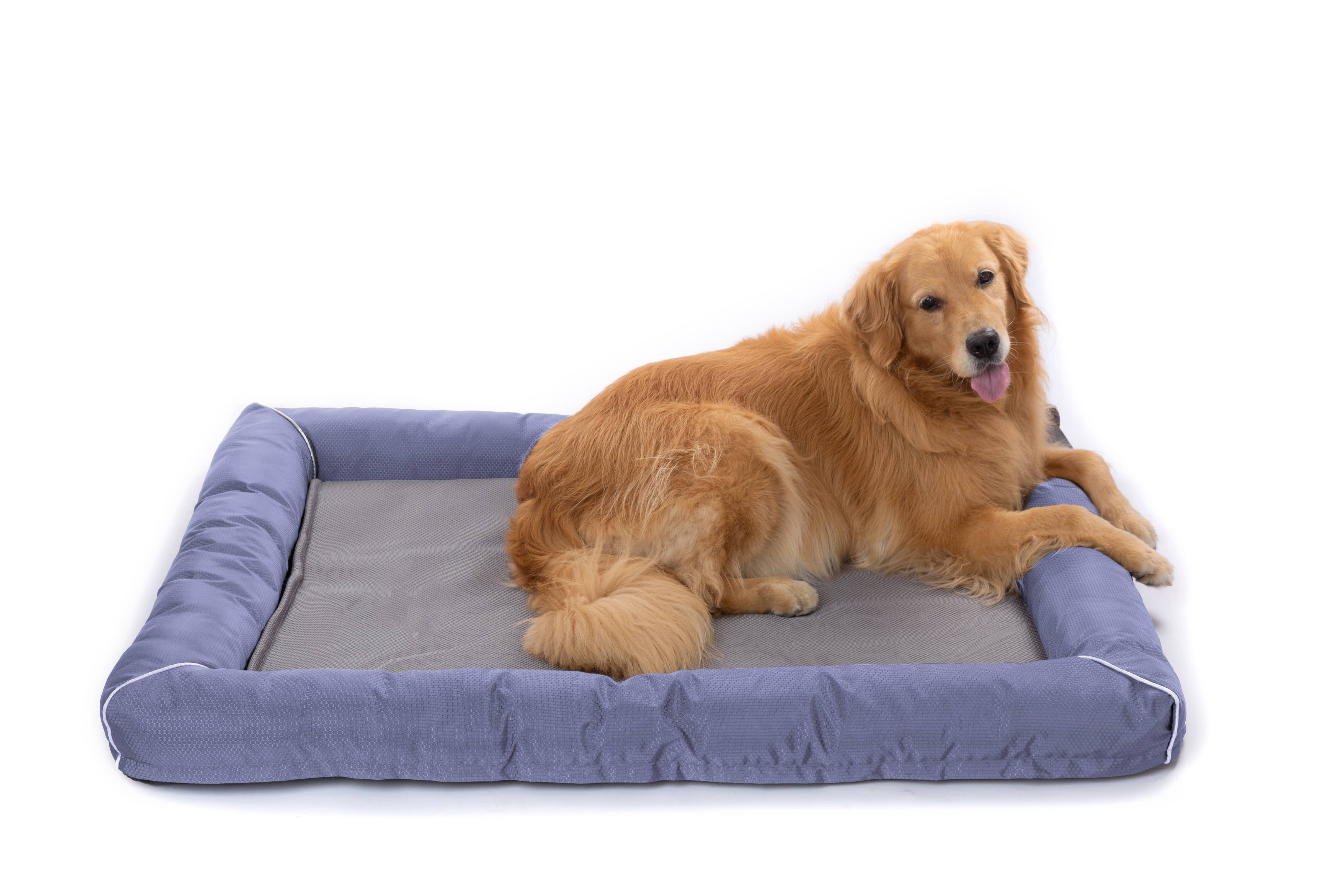 RAIKOU Hundematte Hundebett Hundesofa Katzenbett Tierbette Bezug abnehmbar und waschbar, Plüsch, 80*60cm,100*80cm,120*90cm