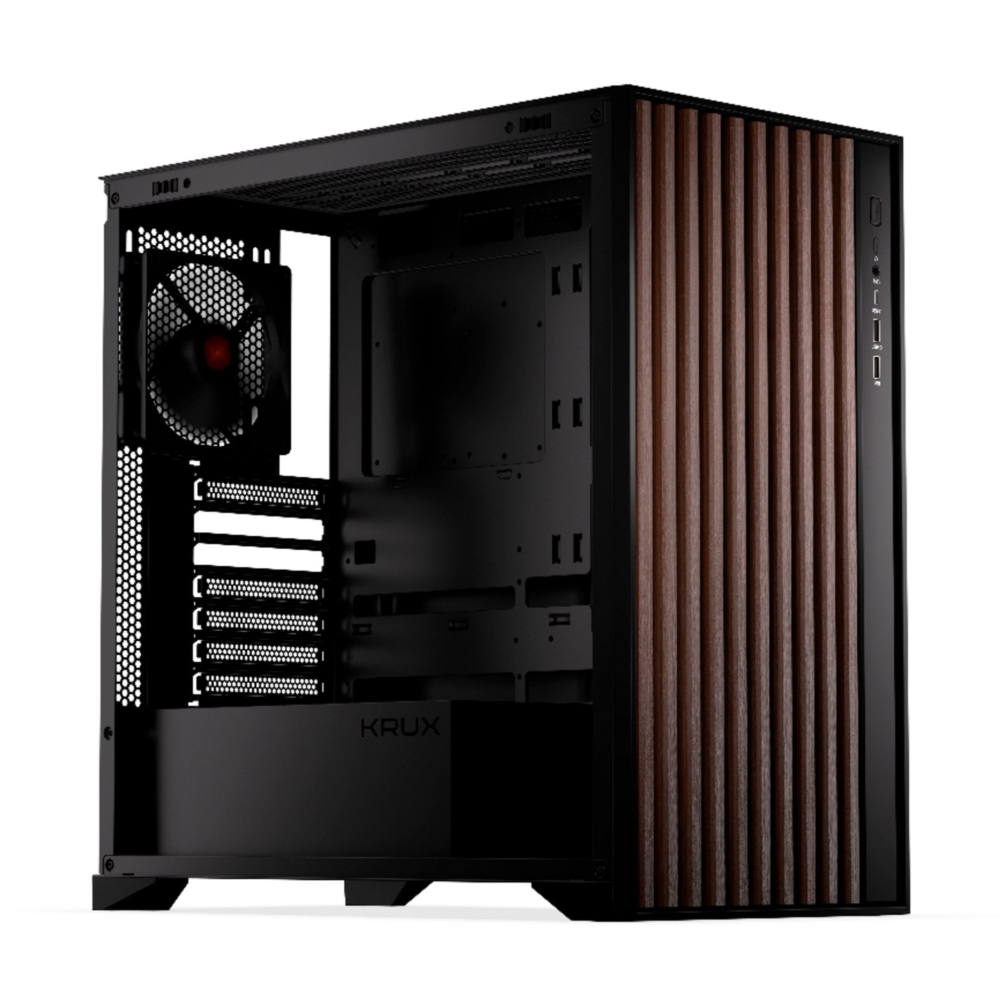 Krux PC-Gehäuse Krux Palum, Tower-Gehäuse