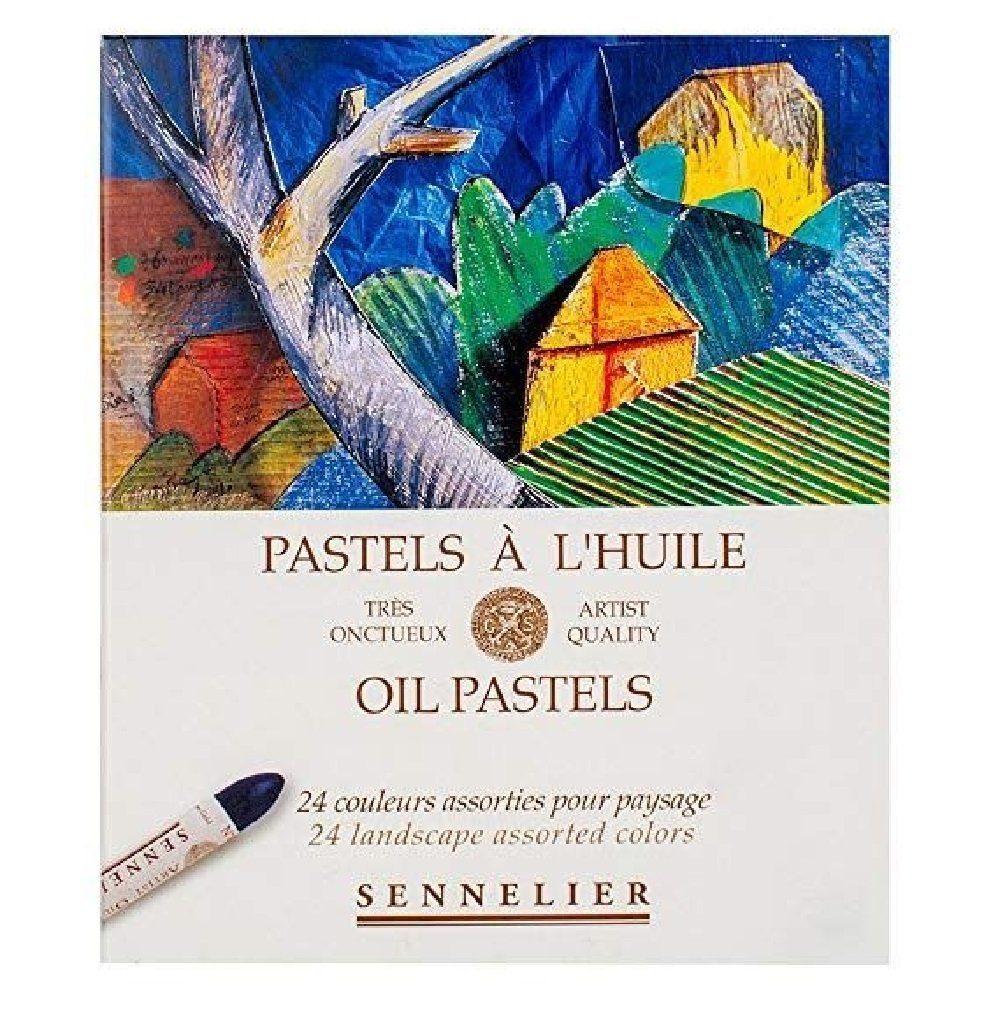 SENNELIER Pastellkreide 24 Ölpastellkreide-Sticks Landscape Farben