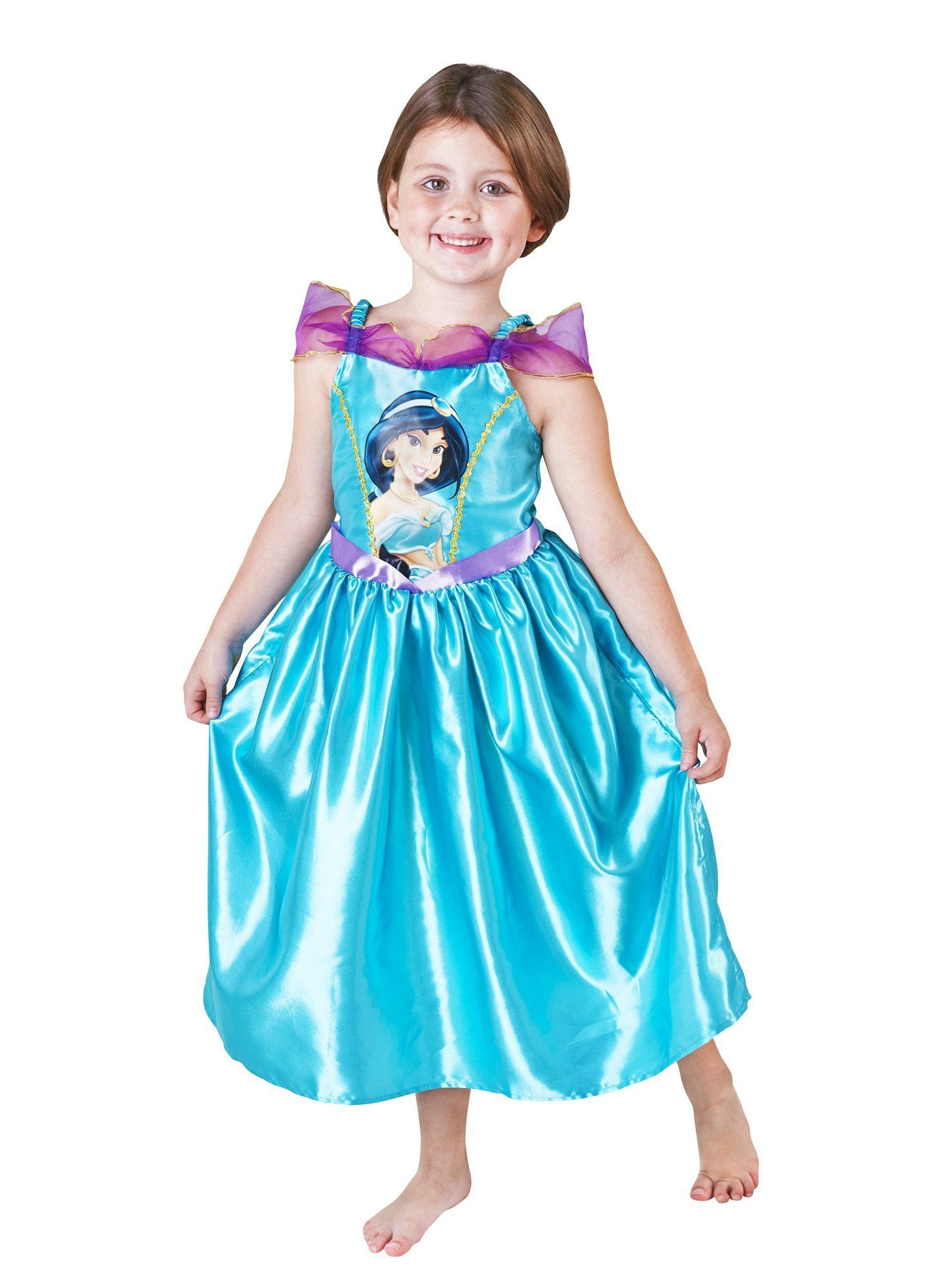 Rubie´s Kostüm Disney's Prinzessin Jasmin, Original lizenziertes  Kinderkostüm zu Disney's “Aladdin” (1992)
