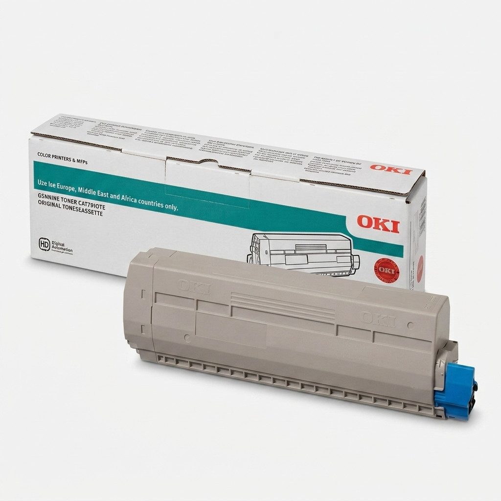 OKI Tonerpatrone OKI Toner Cyan ES8433 10K