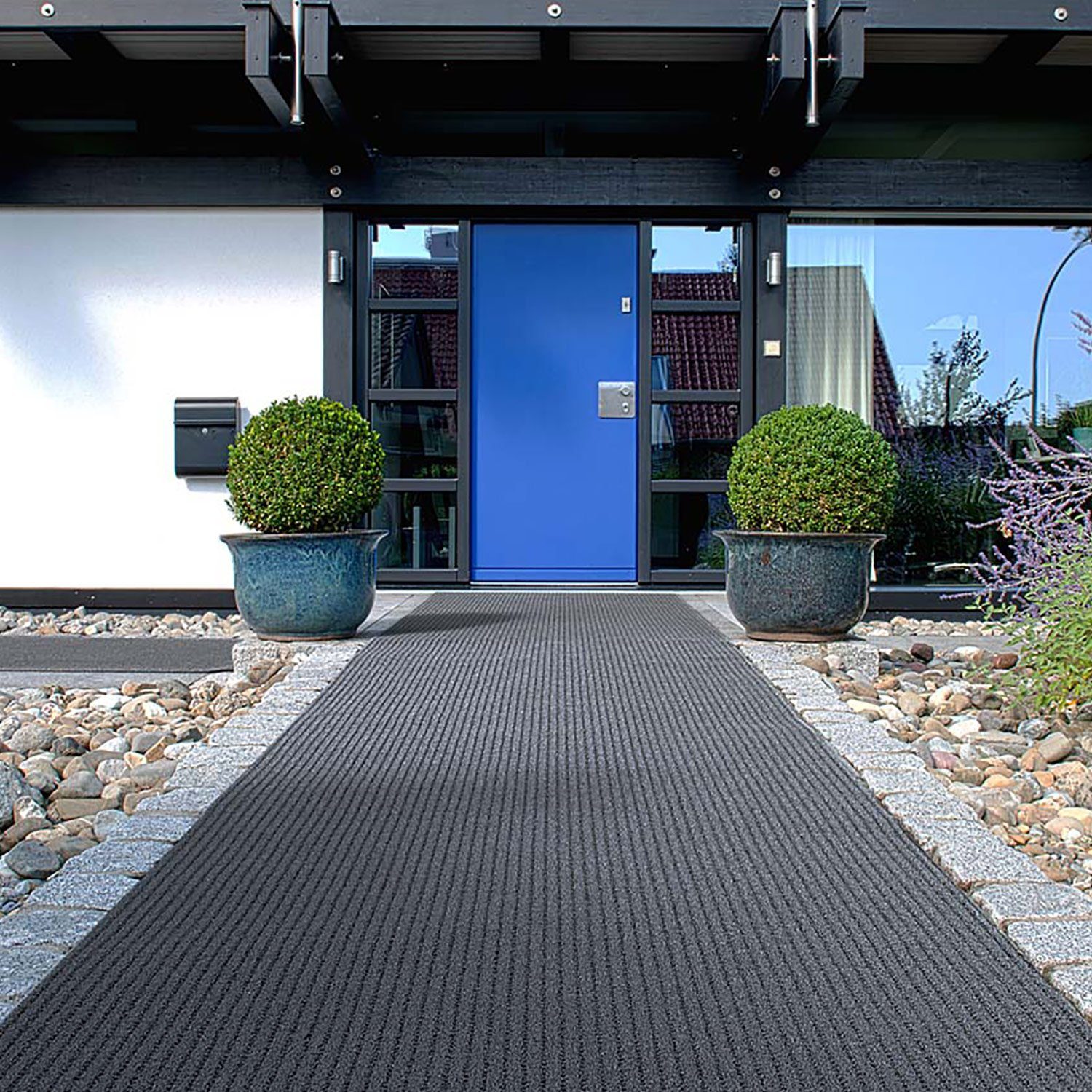 Ako Antirutschmatte AKO Sicherheitsmatte Unico R13- Made in Germany Basalt 120x50cm