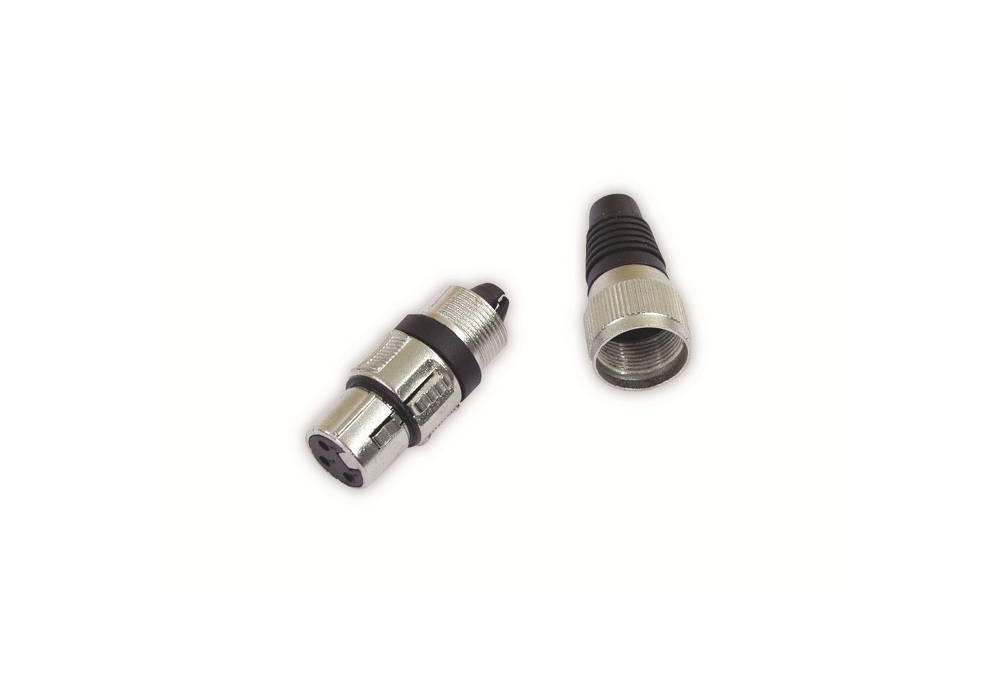 Thumbnail - Omnitronic Rundstecker OMNITRONIC XLR-Buchse 3-polig, schwarz, 10 Stück