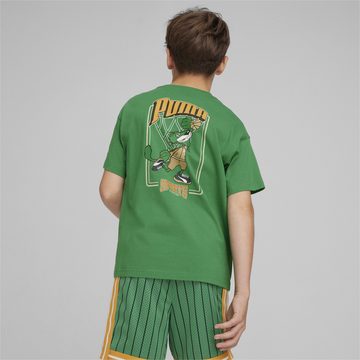 PUMA T-Shirt FOR THE FANBASE Graphic T-Shirt Jungen