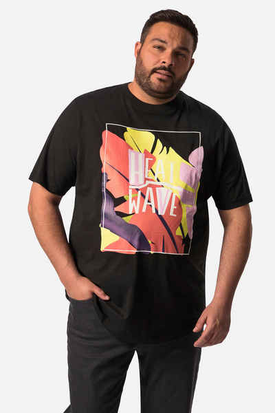 Men Plus T-Shirt Men+ T-Shirt Halbarm Frontdruck bis 84/86