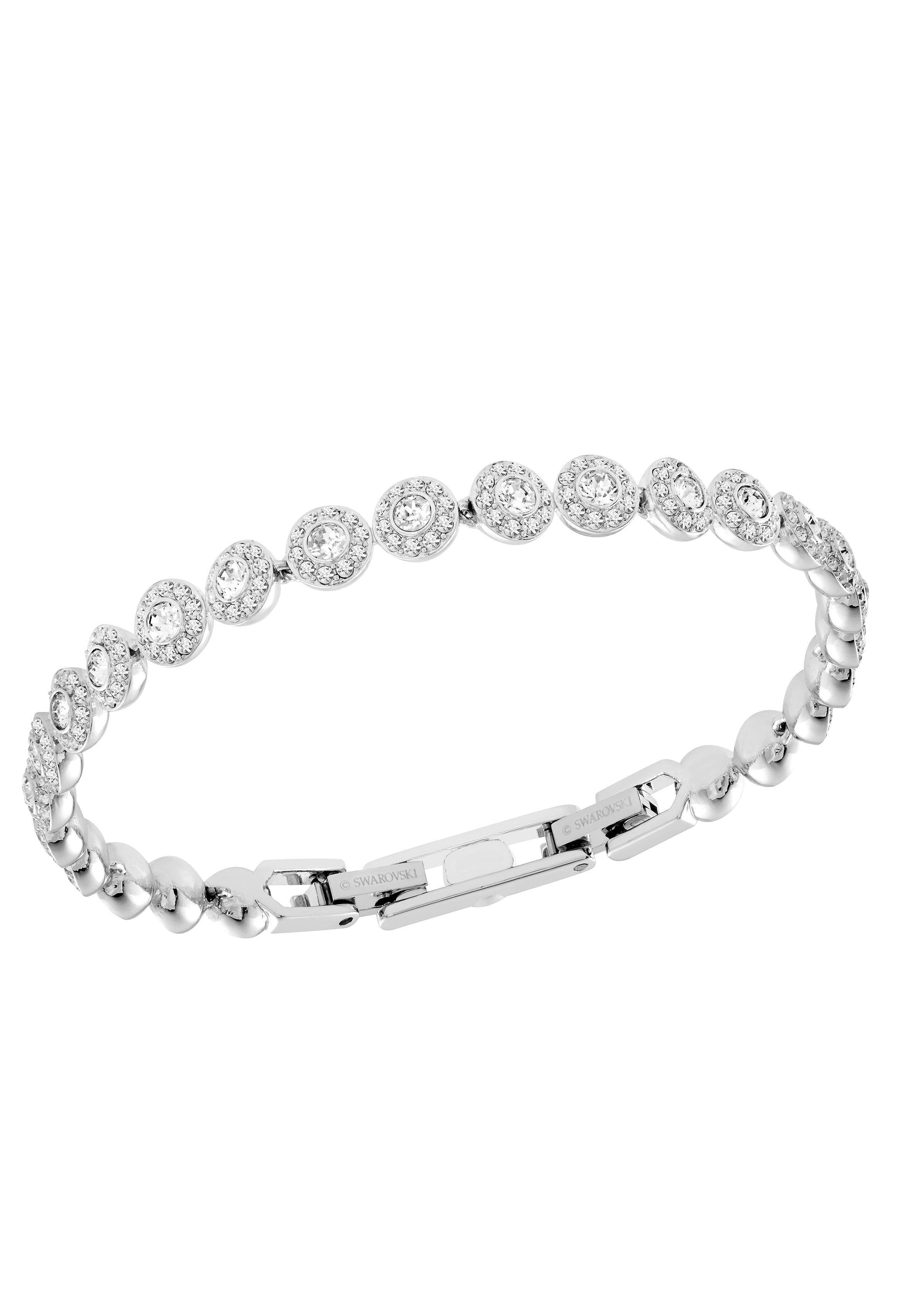 mit ANGELIC, Armband Swarovski WEISS, Kristallen 5071173, Swarovski® RHODINIERT,