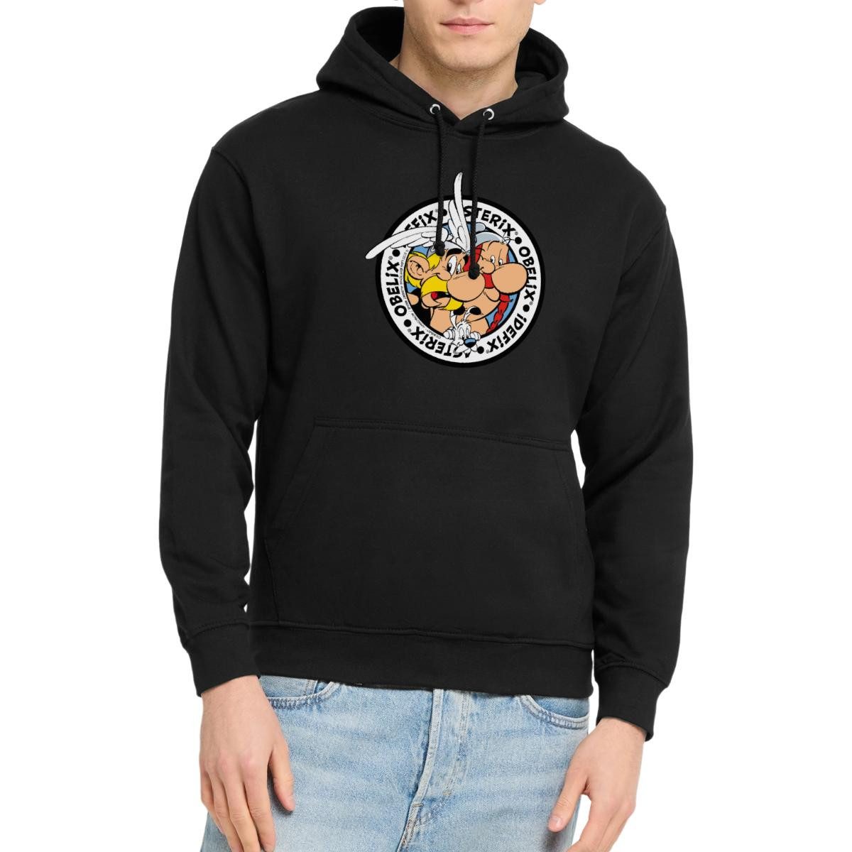 Spreadshirt Hoodie Asterix & Obelix Mit Idefix Abenteuer Unisex Hoodie (1-tlg)