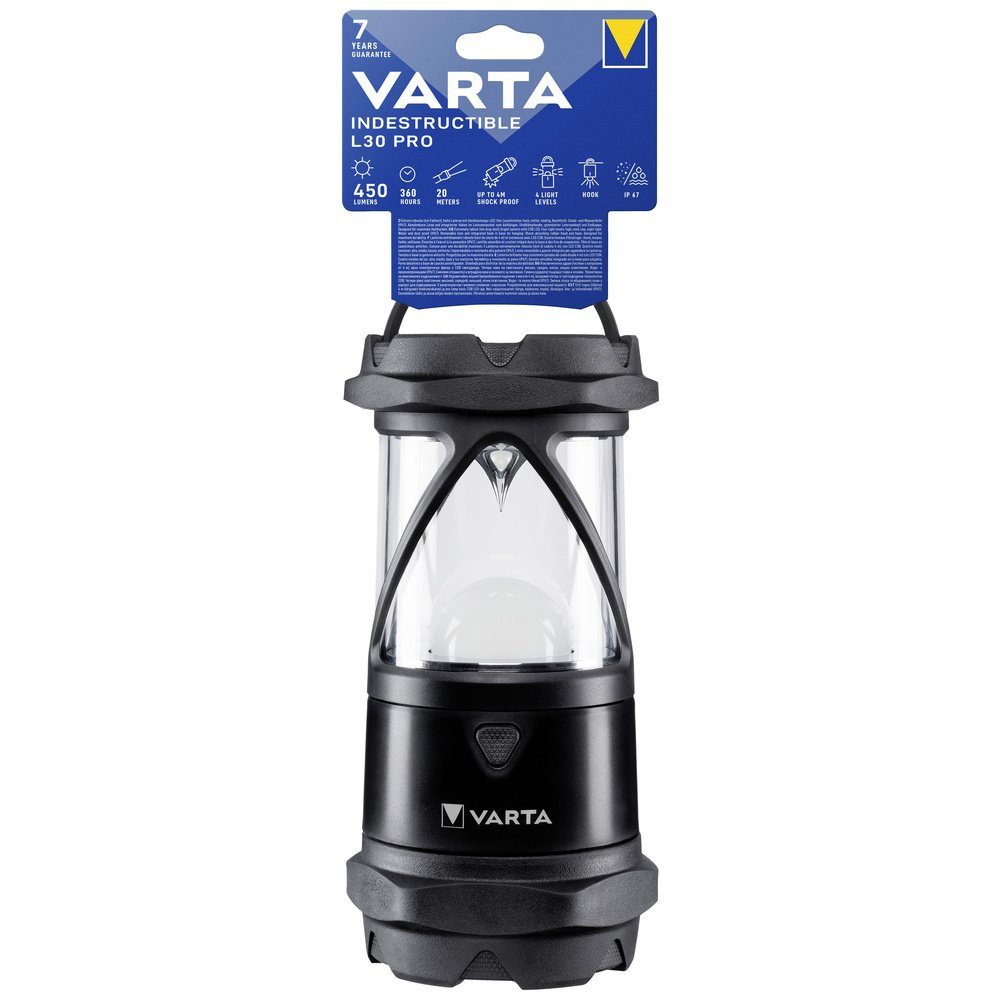 VARTA Gartenleuchte Varta 18761101111 Indestructible L30 Pro LED Camping-La günstig online kaufen