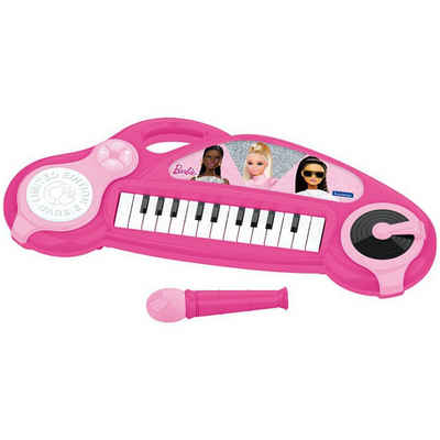 Lexibook® Spielzeug-Musikinstrument Barbie Elektronisches Keyboard Drumpad und Lichteffekten