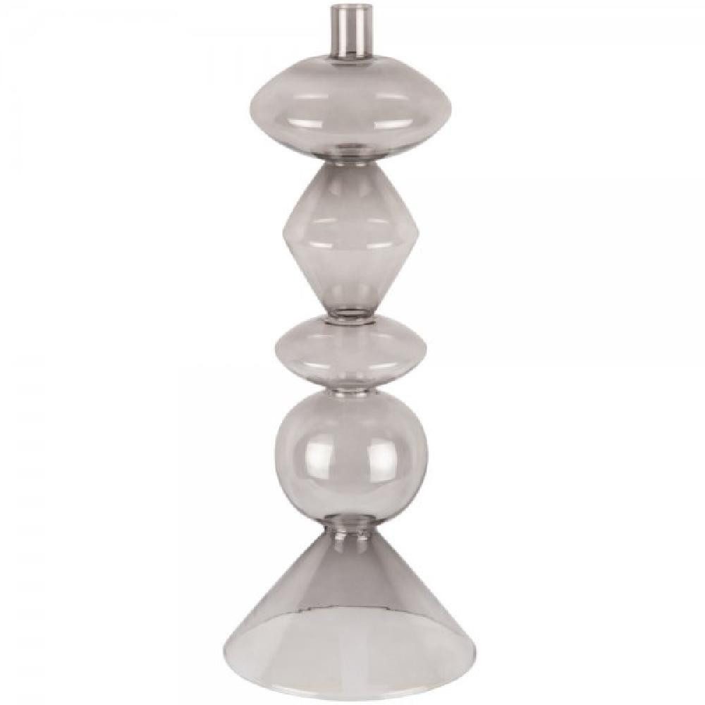 Present Time Kerzenhalter Kerzenhalter Totem Glas Black (XL)