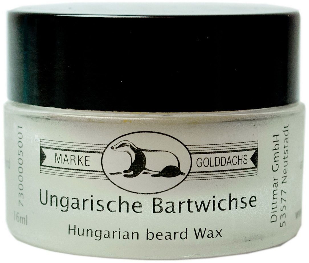 Bartwachs Bartwichse, Golddachs Bartpflege Bartstyling, Ungarische