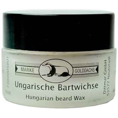 Golddachs Bartwachs Ungarische Bartwichse, Bartstyling, Bartpflege