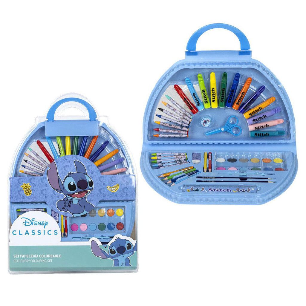 Lilo & Stitch Kreativset 50-teiliges Set Disney Lilo und Stitch Schreibwarenset