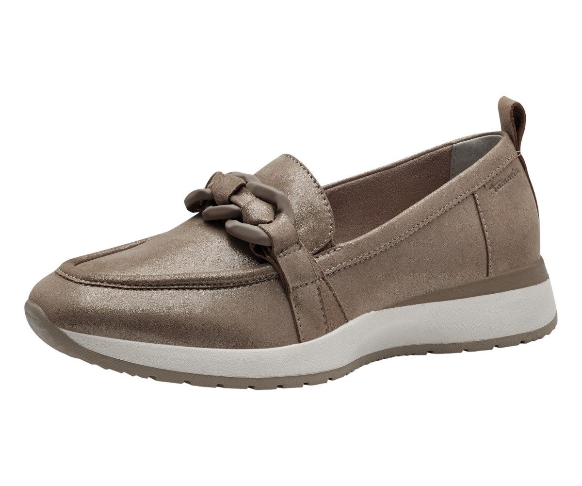 Tamaris Tamaris PURERELAX Damen Slipper 1-24738-43-341 Taupe Slipper