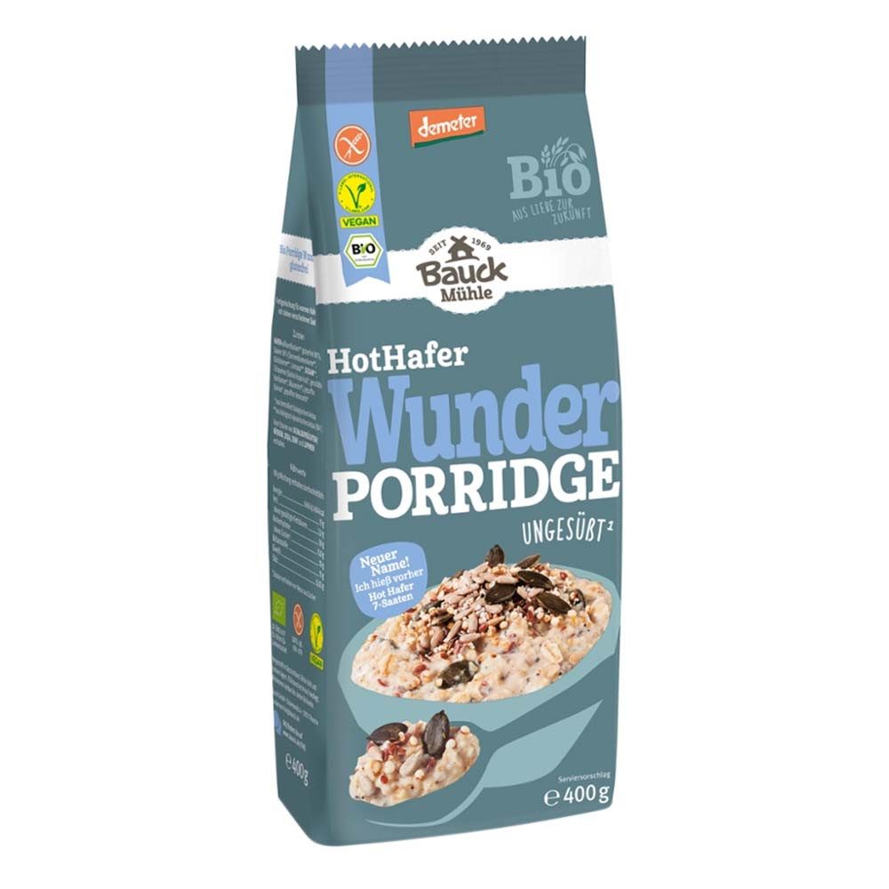 Bauck Mühle Cerealien HotHafer - Wunder Porridge 400g