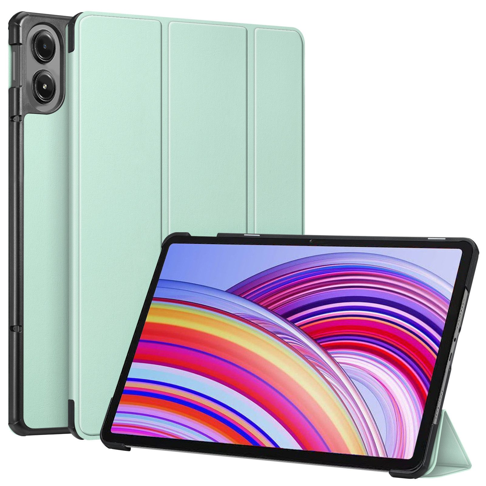 Fintie Tablet-Hülle für Xiaomi Redmi Pad Pro 12.1 Zoll 2024 - Ultra Schlank Leicht Cover, Kunstleder Schutzhülle mit Auto Schlaf/Wach Funktion