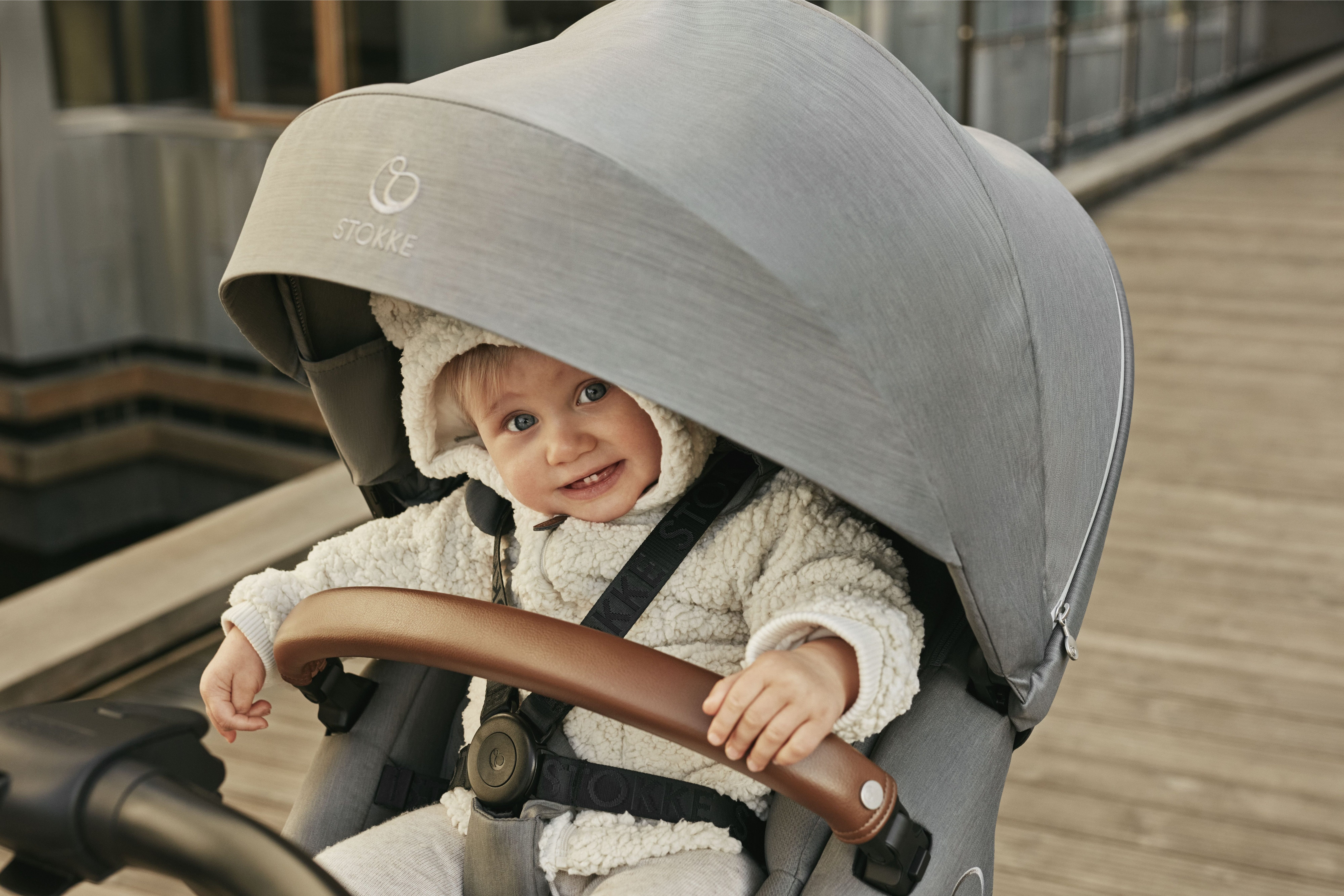eine Set Grey Kinderwagen im Bundle Xplory® dazu Stokke Modern und - Kombi-Kinderwagen Babyschale X Xplory