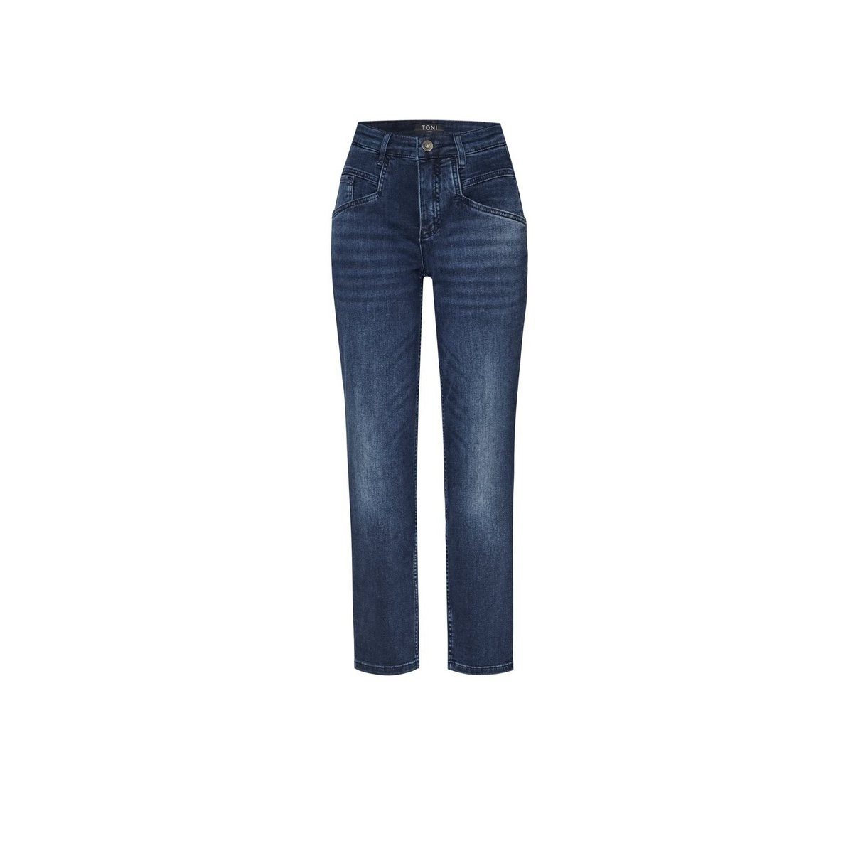 blue (1-tlg) dark kombi 5-Pocket-Jeans TONI used
