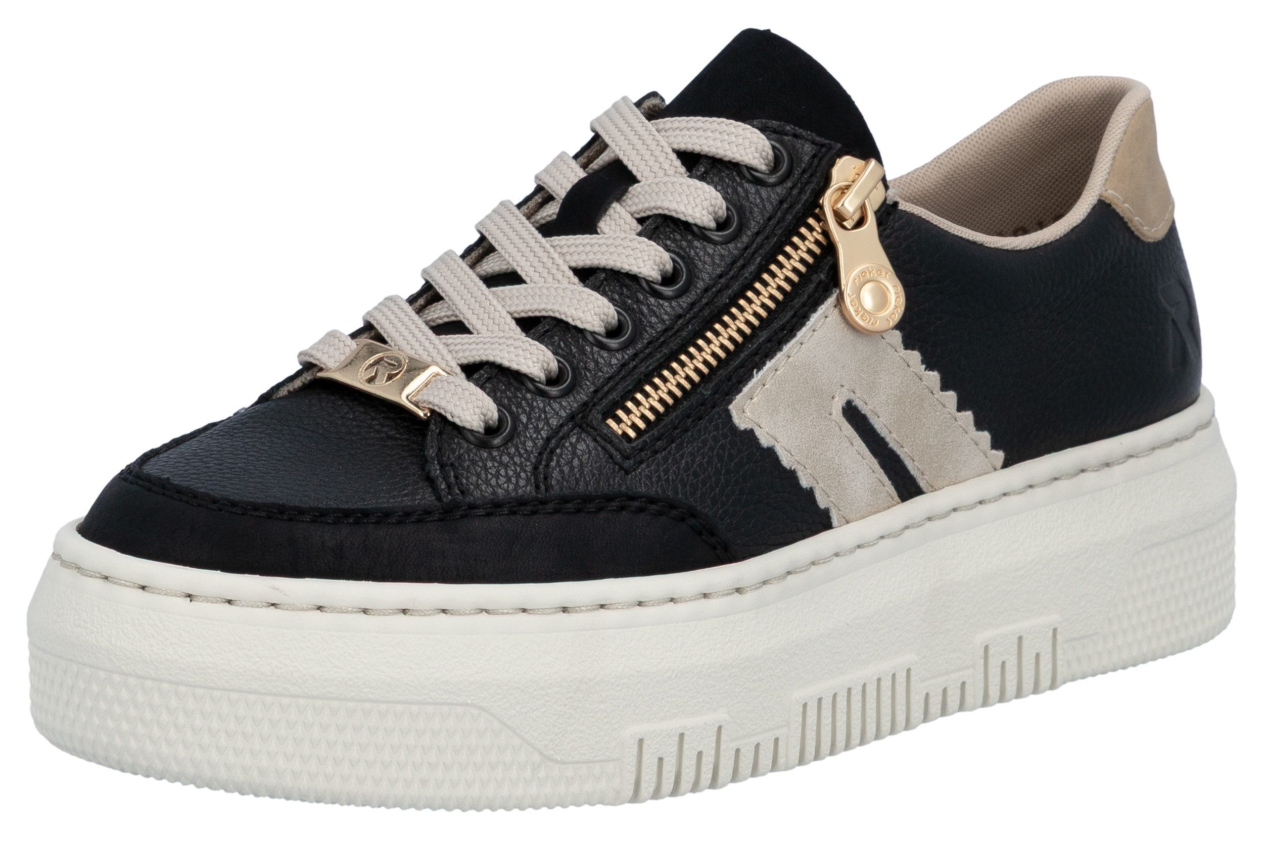 Rieker Plateausneaker, Schnürschuh, Halbschuh, Freizeitschuh mit günstig online kaufen