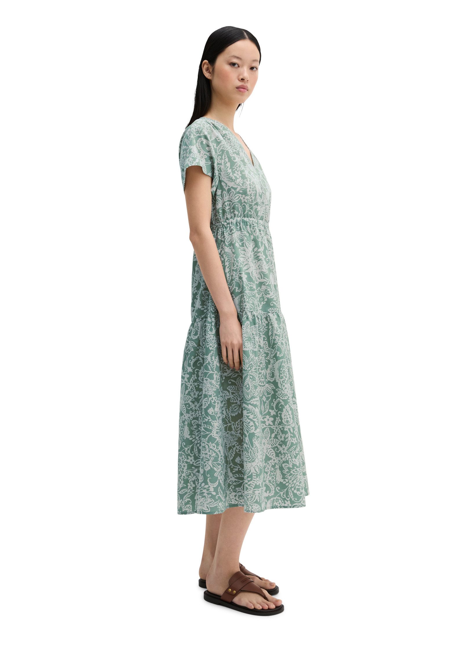 Marc O'Polo Druckkleid aus bedrucktem Light-Popeline