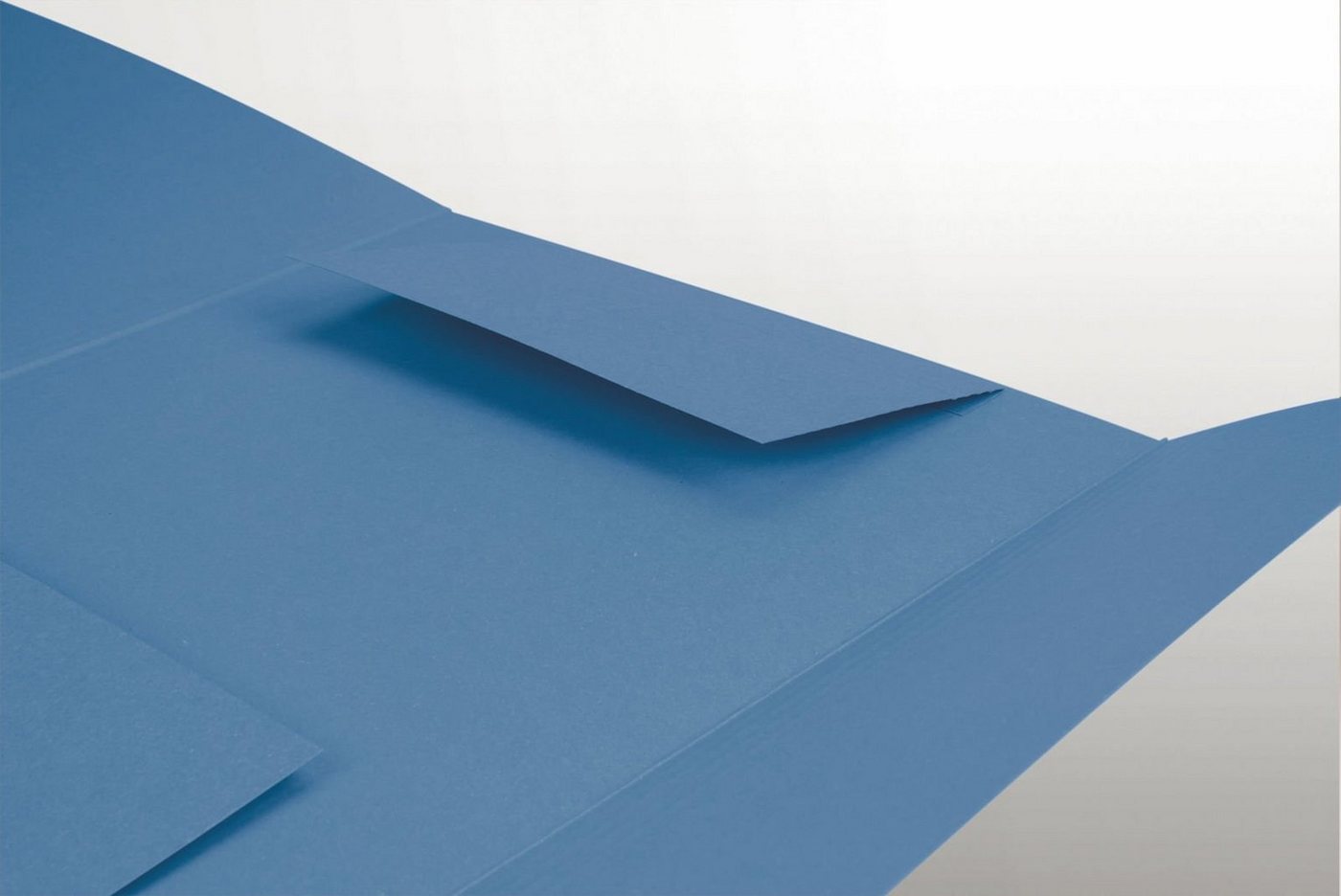 Thumbnail - Falken Organisationsmappe (Spar-Set, 5-St., 5er-Set), Einschlagmappe 3 Klappen A4 Sammelmappe Aktenmappe Blau
