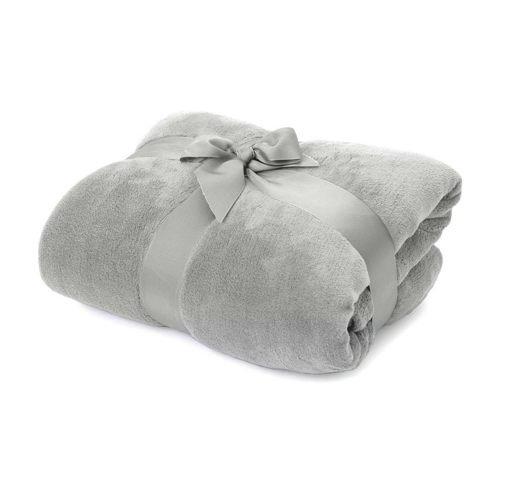 Wohndecke Lumaland Kuscheldecke Coral Fleece 150x200cm, Lumaland
