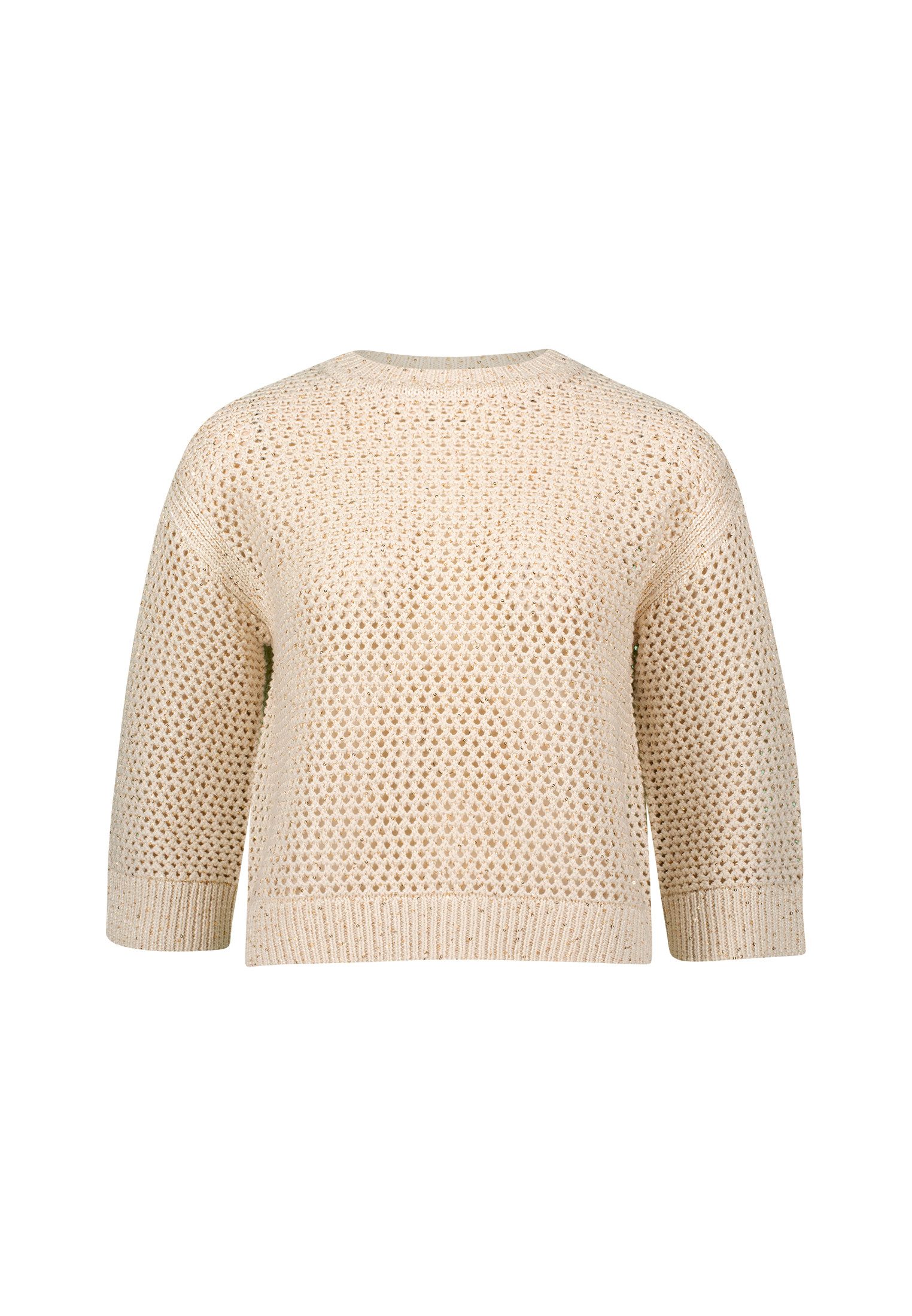 Zero Strickpullover "zero Grobstrickpullover mit Glitzer", (1 tlg.), weiter günstig online kaufen