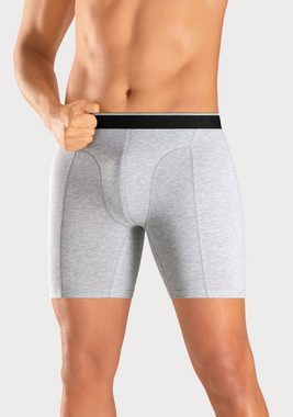 AUTHENTIC LE JOGGER Langer Boxer (Packung, 5-St) mit zweifarbigem Webbund und längerem Bein