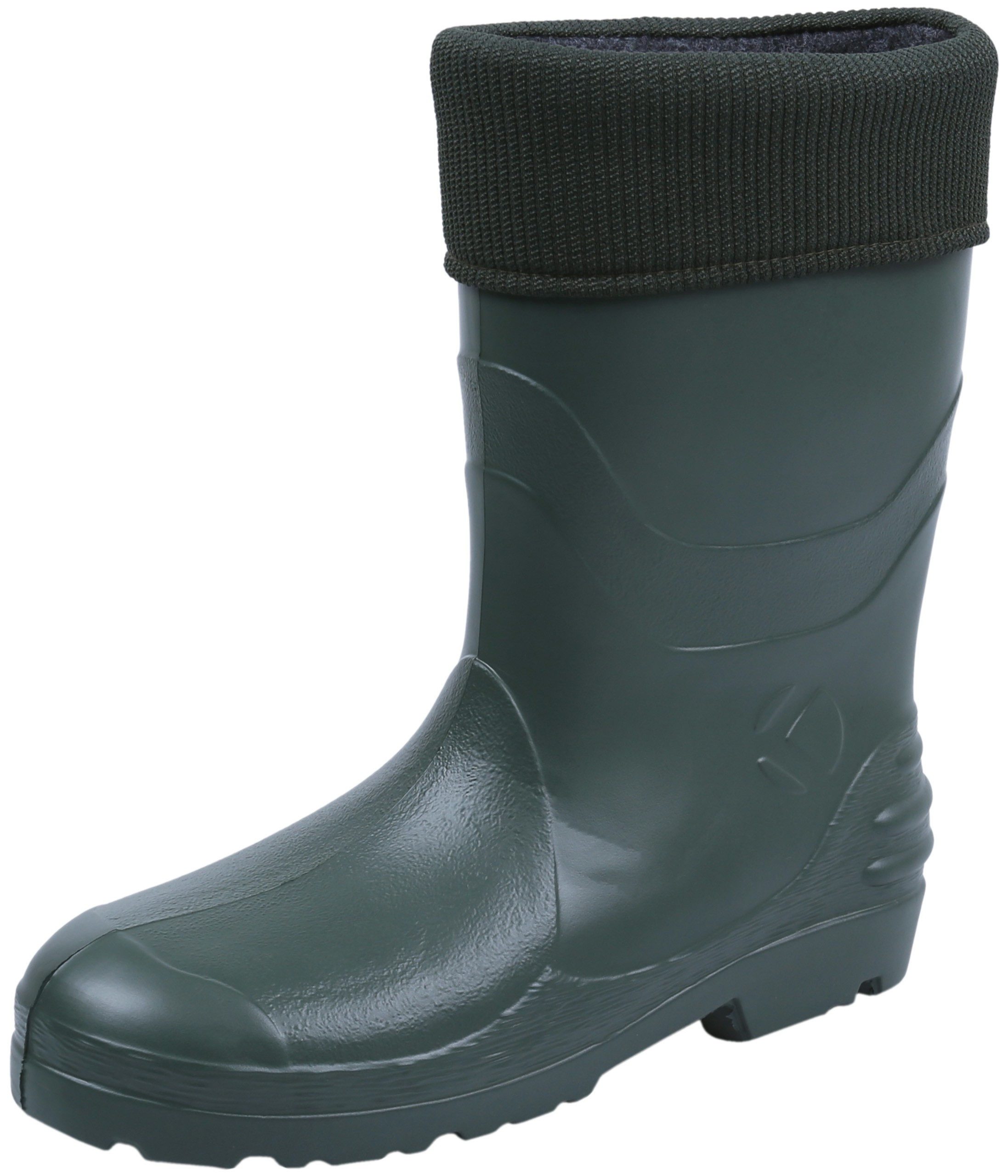 Sarcia.eu Olivgrüne, gefütterte DamenRegenstiefel KOLMAX 36 EU