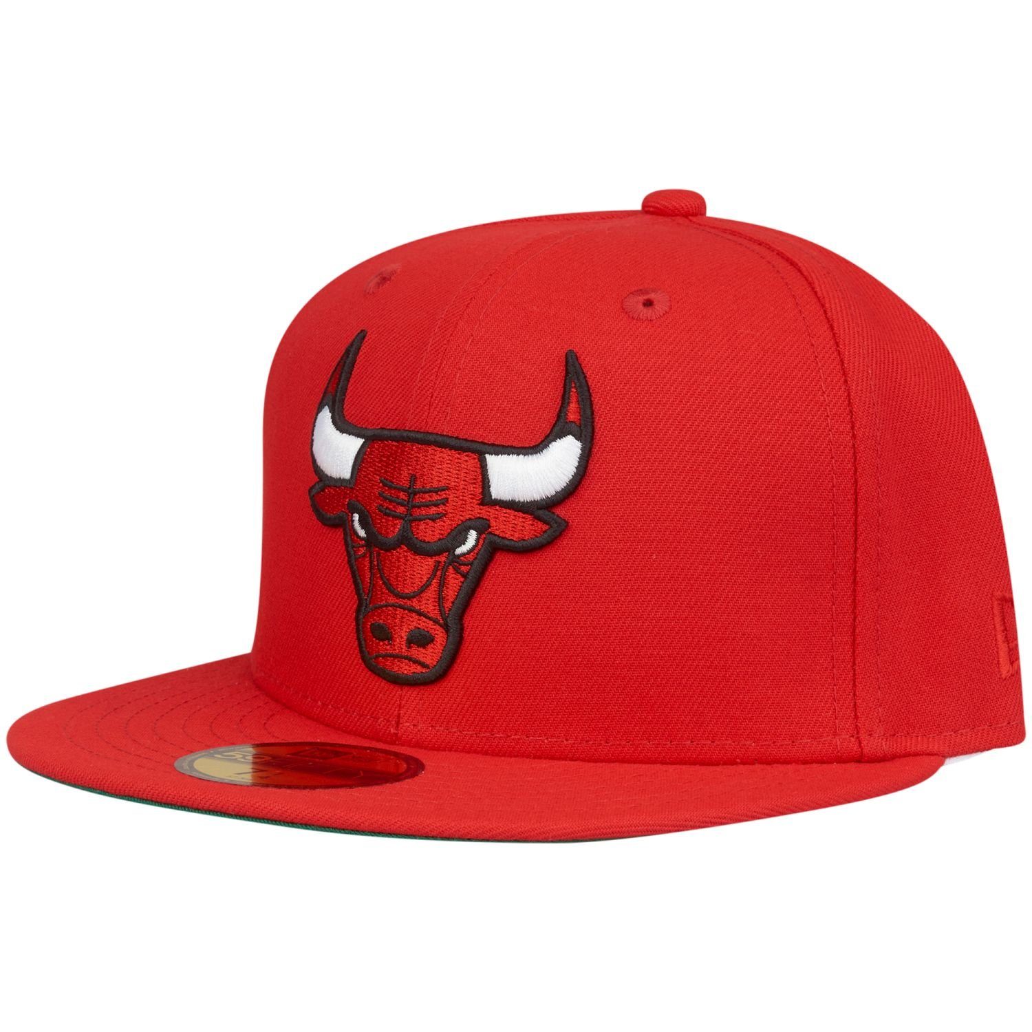Authentisch! New Era Fitted Cap Chicago 59Fifty Bulls NBA