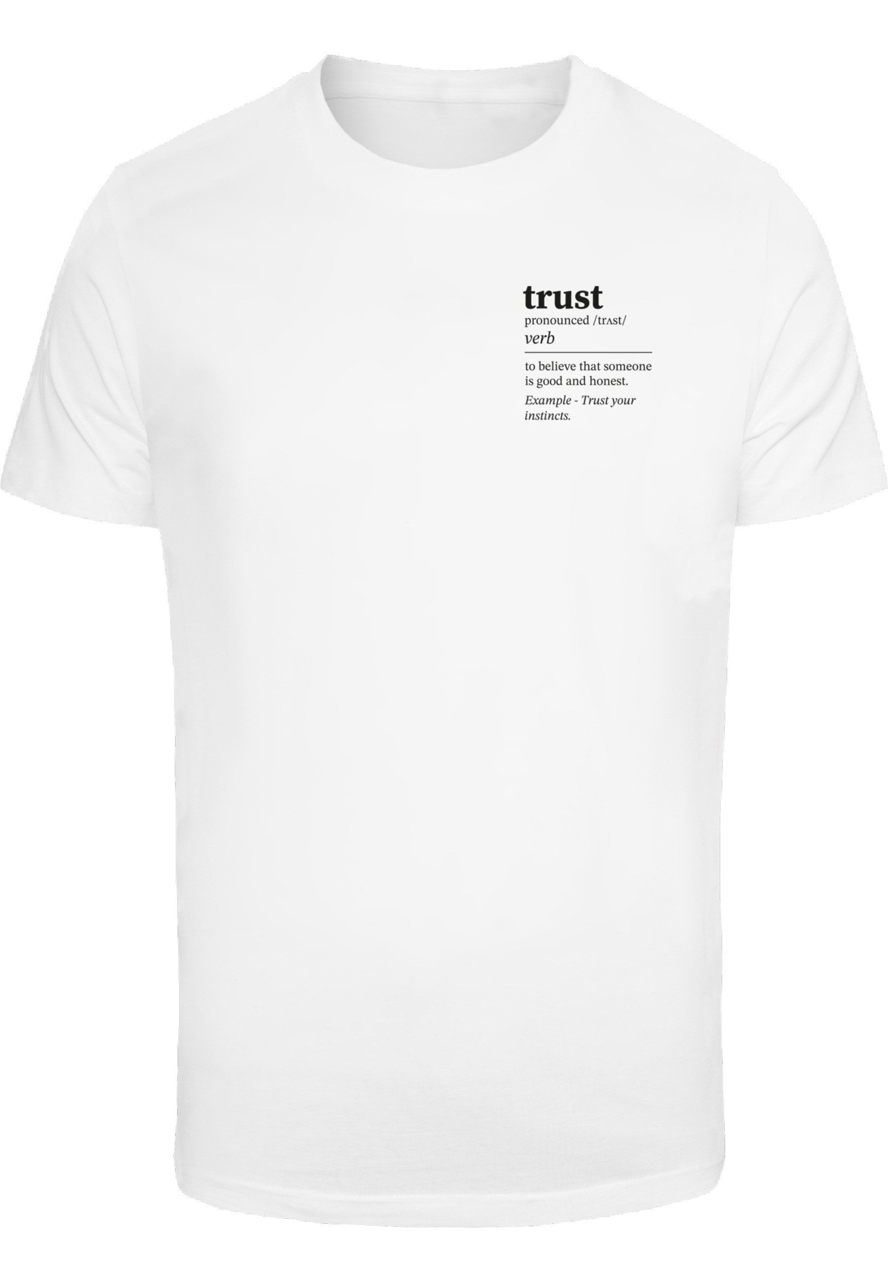 T-Shirt MisterTee Herren Trust Definition Tee