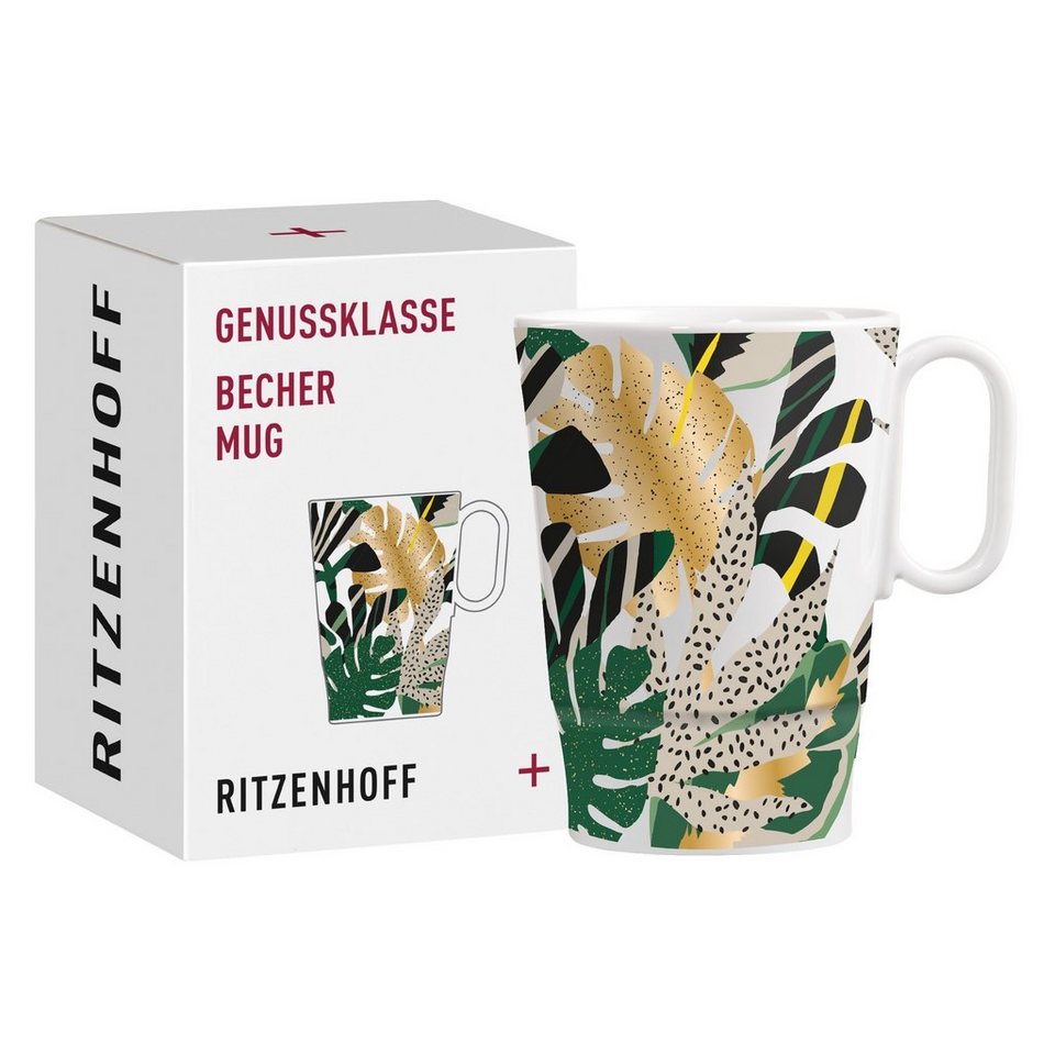 Ritzenhoff Tasse Genussklasse, Porzellan, GENUSSKLASSE KAFFEETASSE #7 VON  RITZENHOFF DESIGN TEAM
