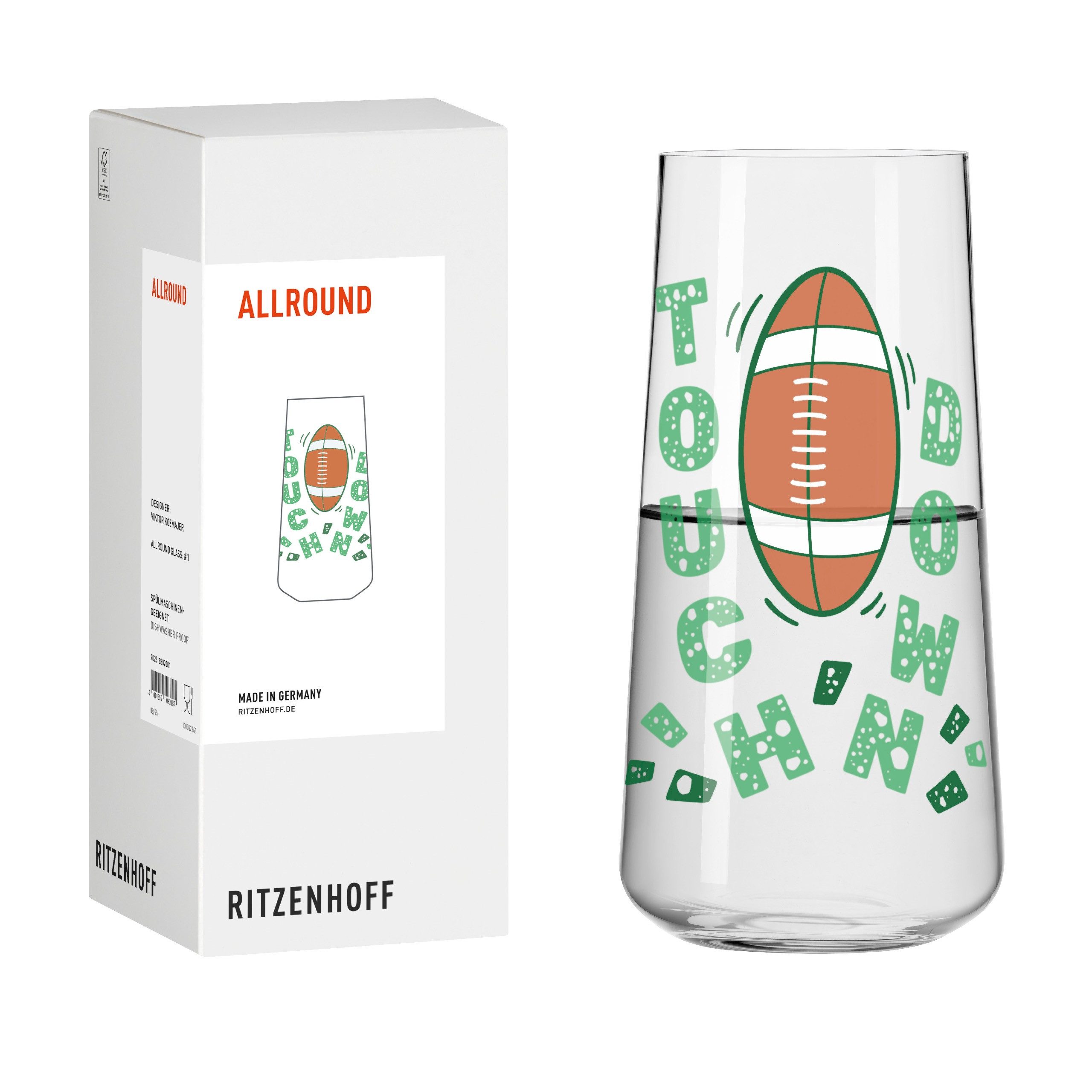 Ritzenhoff Glas Football