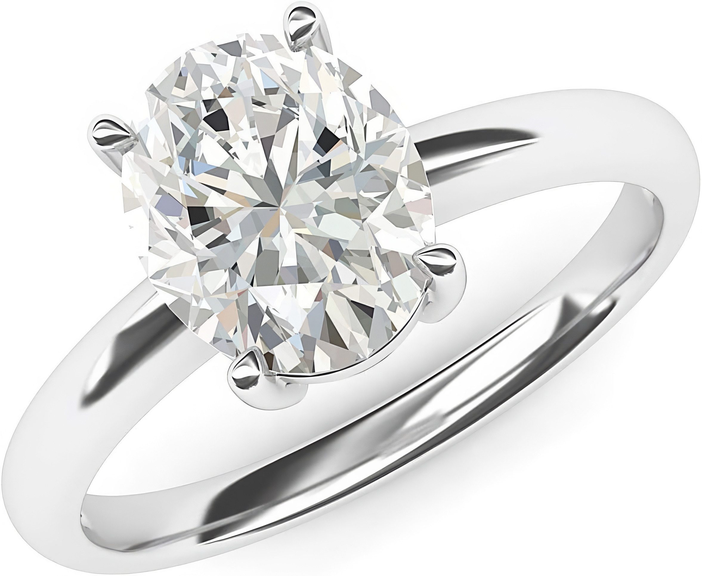 Jumpeak Diamantring Ring aus 585er Feingold, 1-2CT, laborgezüchteter Diaman günstig online kaufen