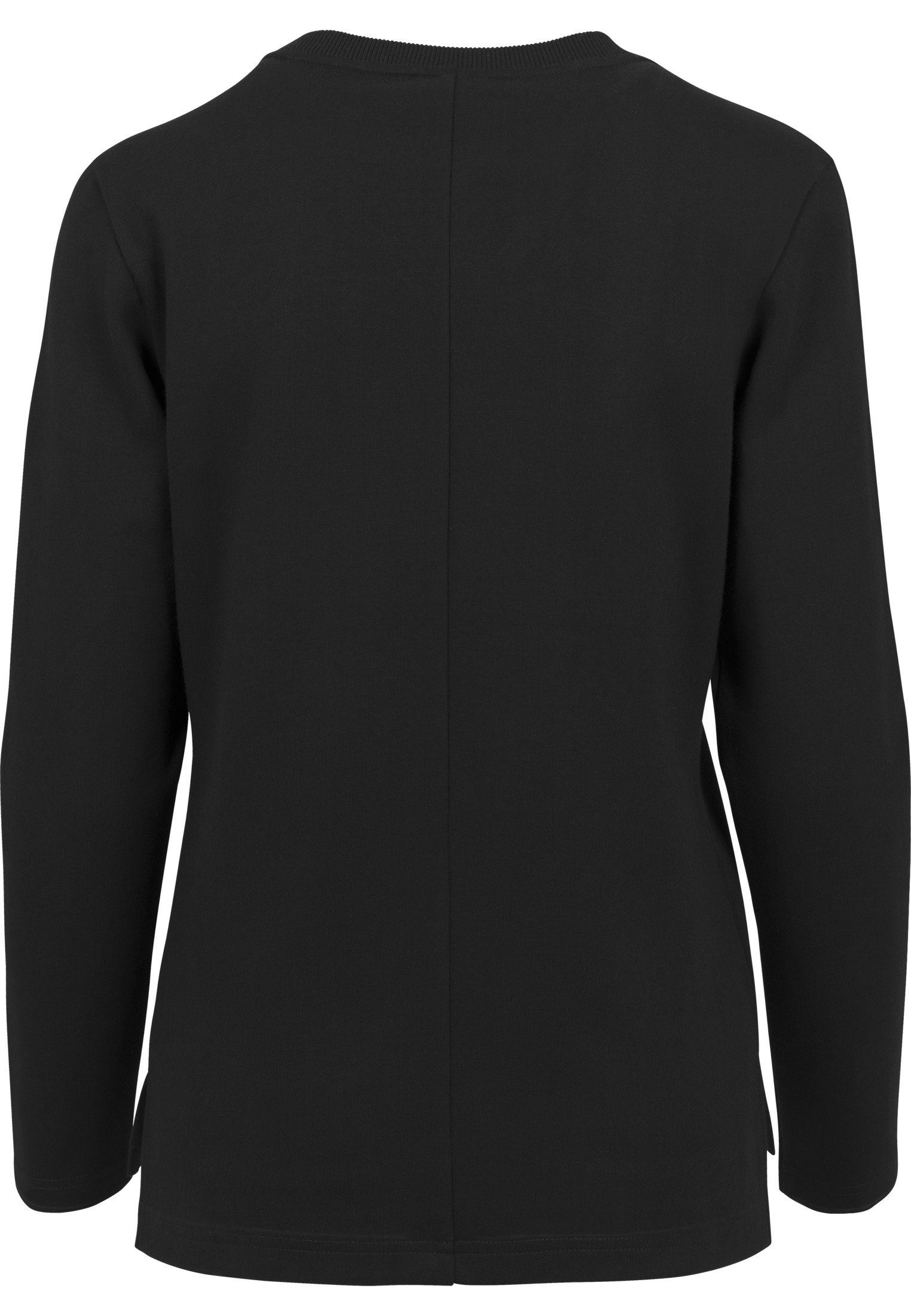 URBAN Athletic Ladies (1-tlg) Sweater Interlock CLASSICS Crewneck black Damen