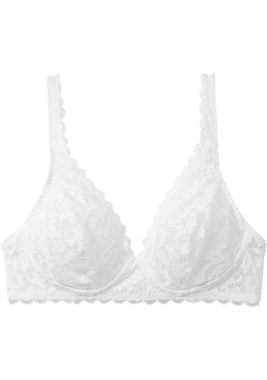 CALIDA Soft-BH Natural Comfort Lace Cup A-C, mit innovativer Allover-Spitze, ohne Bügel