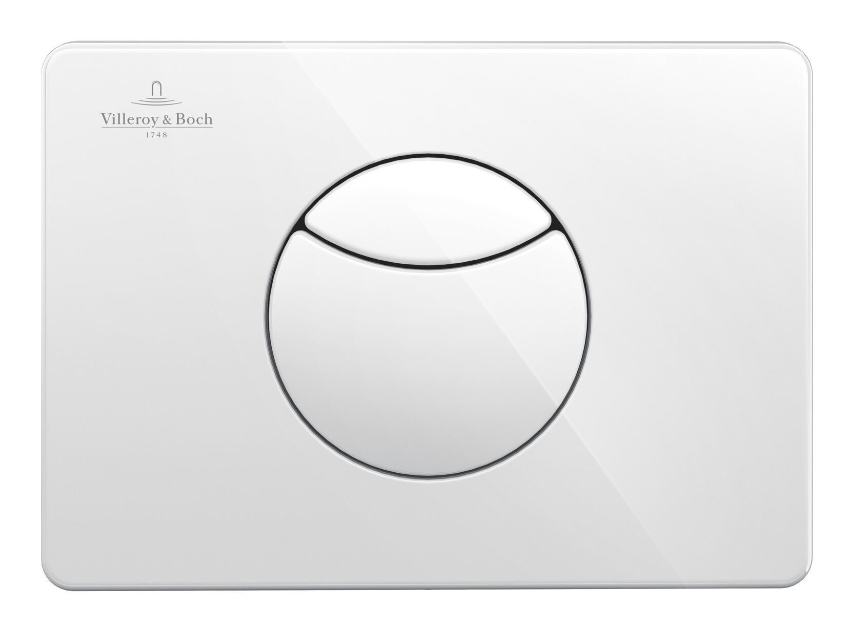 Villeroy & Boch Betätigungsplatte ViConnect Installationssysteme, WC 2-Mengen-Spülung 169 x 223 x 64 mm