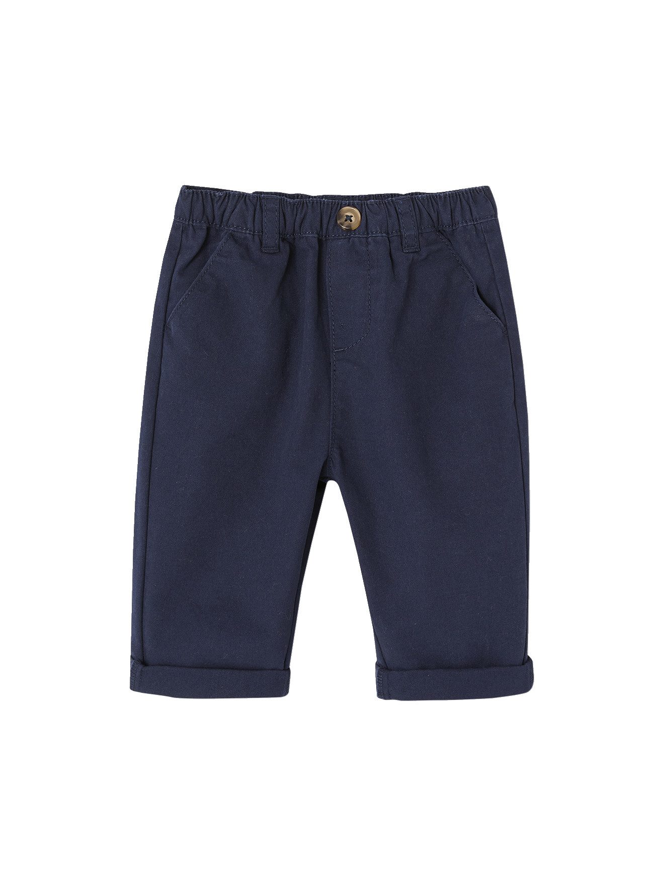 vertbaudet Hose & Shorts Baby-Set: Gestreiftes Hemd & Hose – Bild 3 von 5