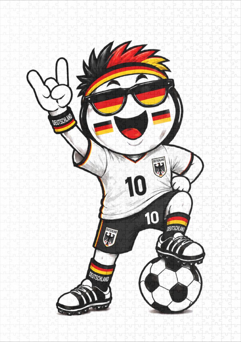 raxxa Puzzle "WM 2026 - Deutschland", FSC®, 1000 Puzzleteile