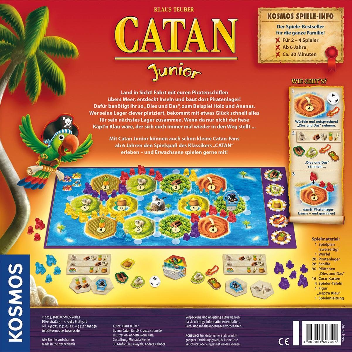 Kosmos Spiel Catan Junior, Strategiespel