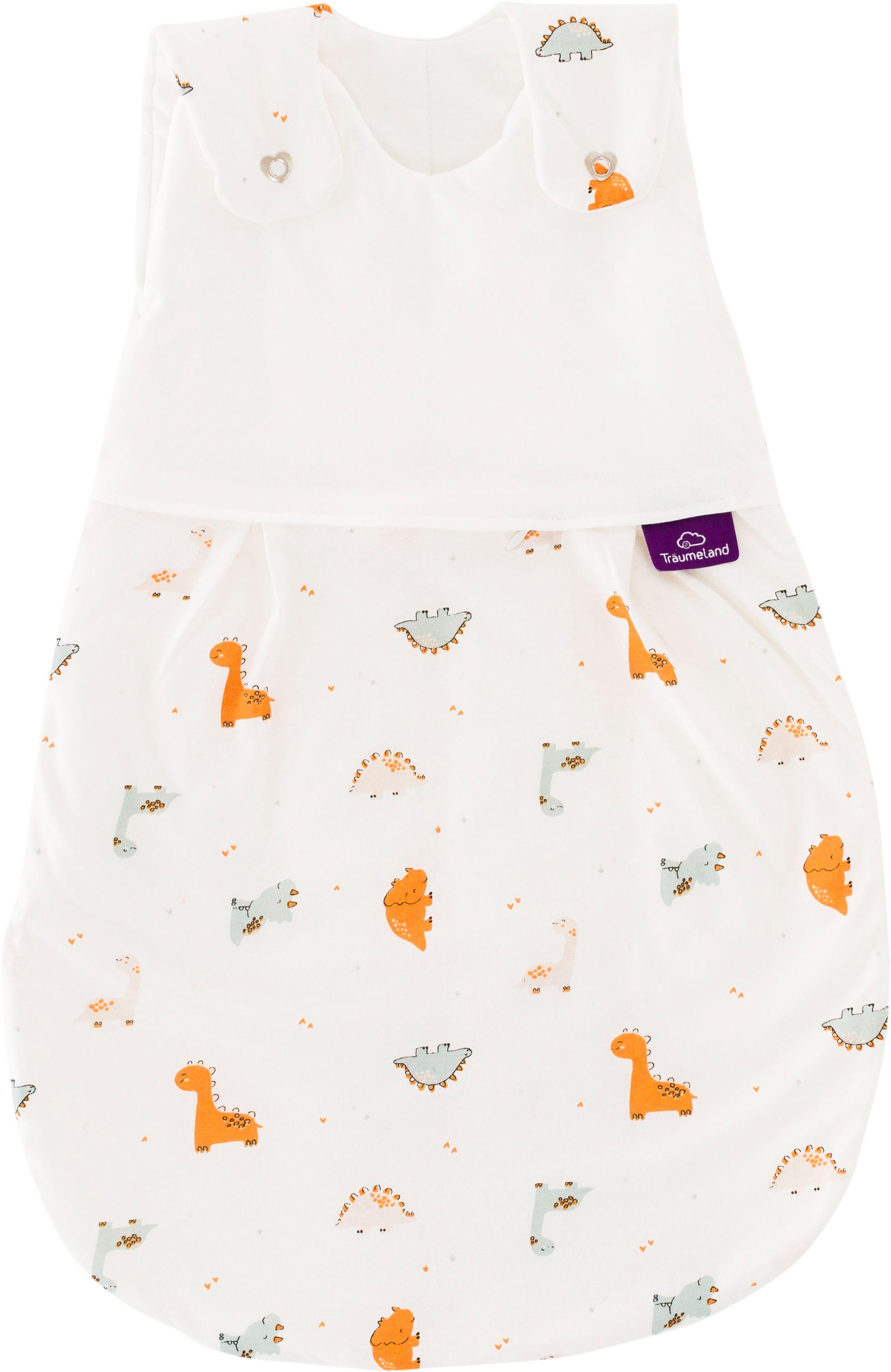 Träumeland Babyschlafsack Außenschlafsack LIEBMICH, Design Dinolino günstig online kaufen