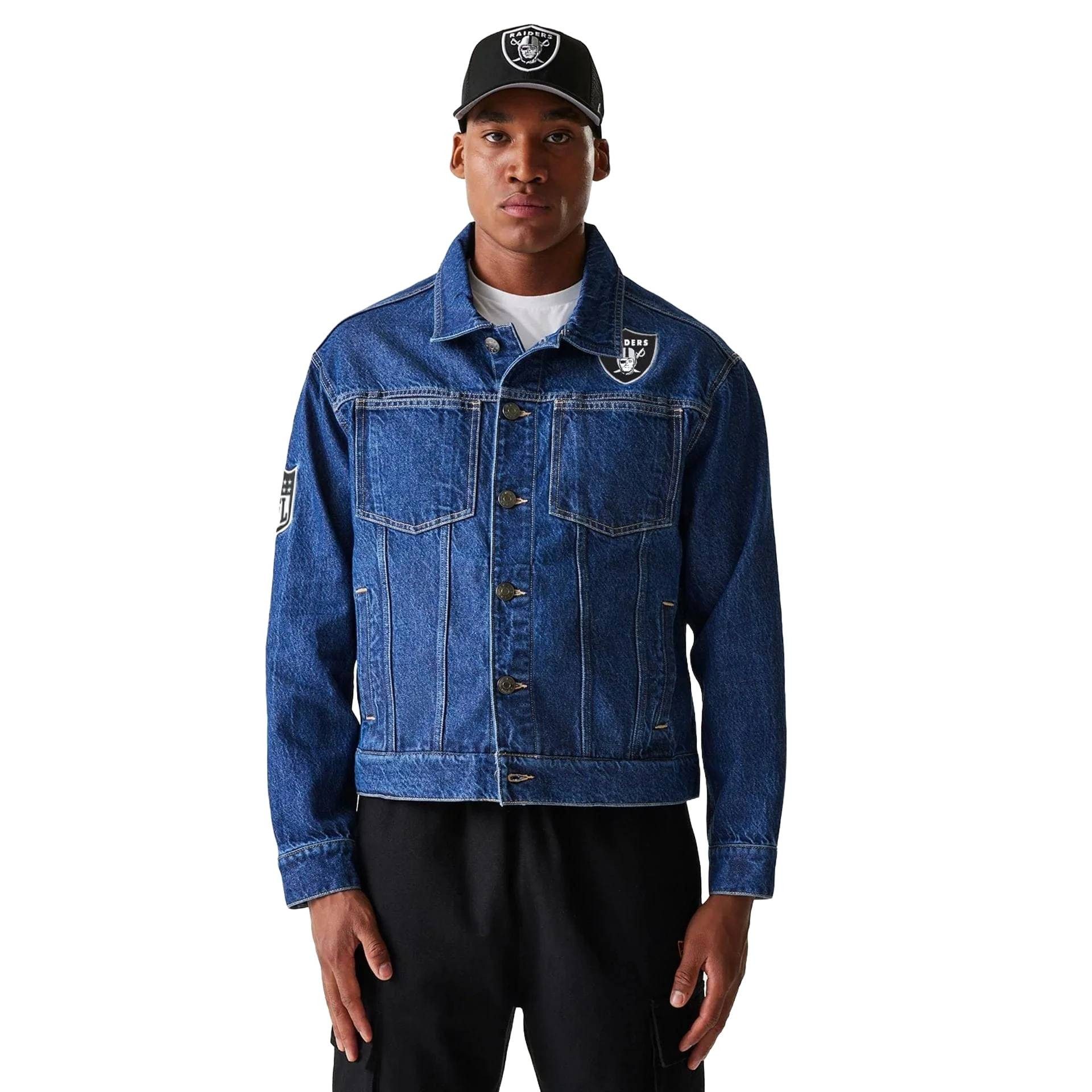 New Era Jeansjacke Jeansjacke New Era NFL Las Vegas Raiders