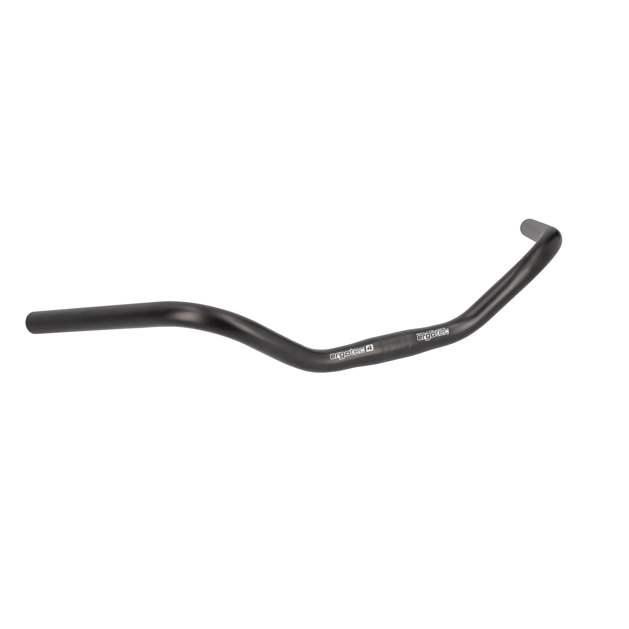 Fahrradlenker ergotec Lenkerbügel Country Ø254 mm Micro Alloy Steel schwarz