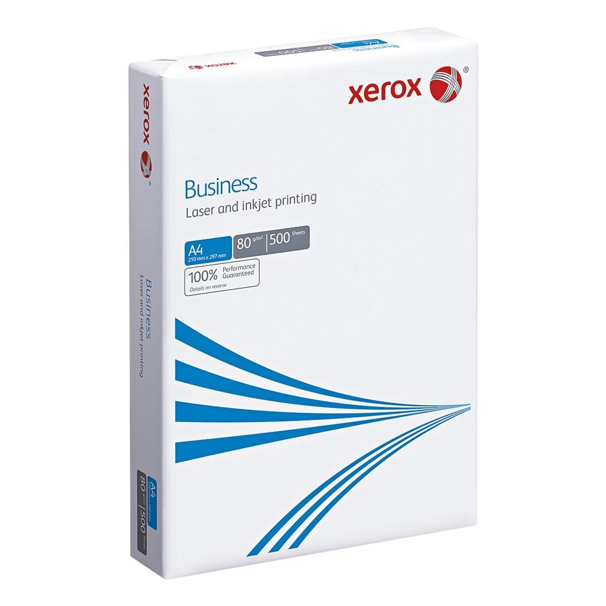 Xerox Druckerpapier Business, Format DIN A4, 80 g/m², 151 CIE, 500 Blatt