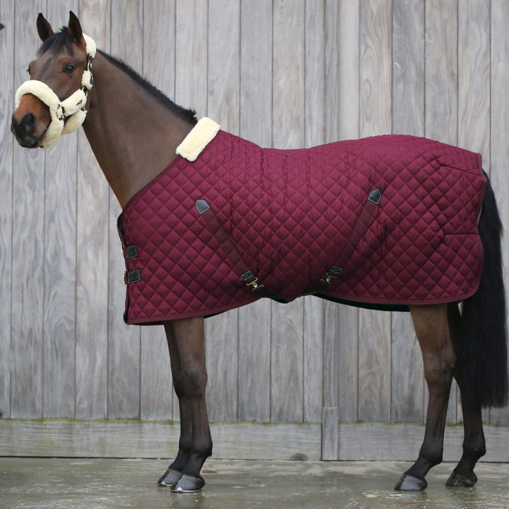 Kentucky Horsewear Pferde-Stalldecke Kentucky Horsewear Stalldecke 400g - bordeaux