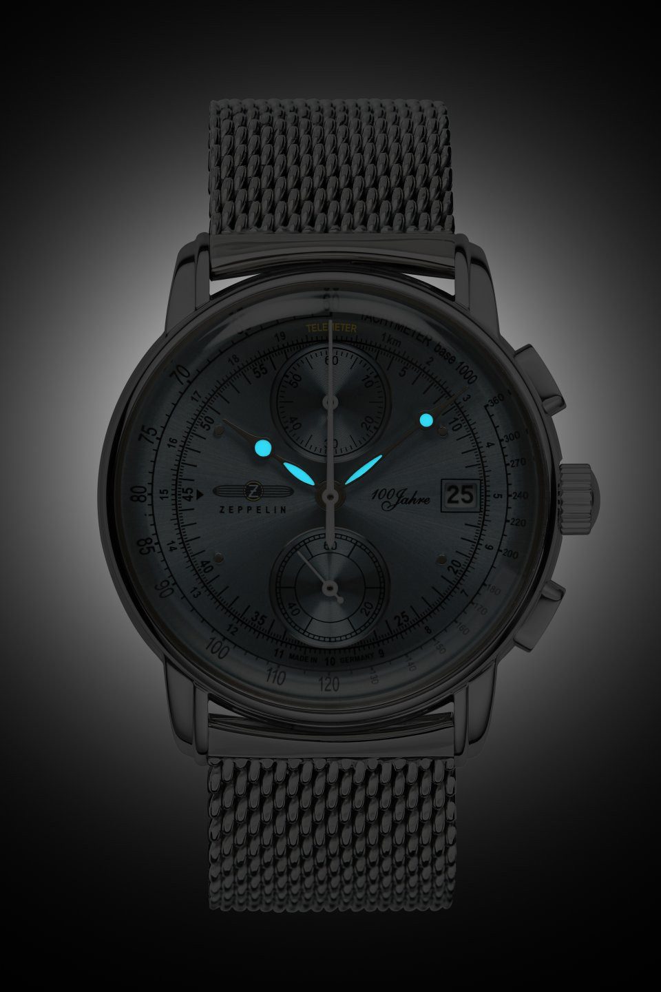 ZEPPELIN Chronograph 100 Jahre 8670M-4, Quarzuhr, günstig online kaufen