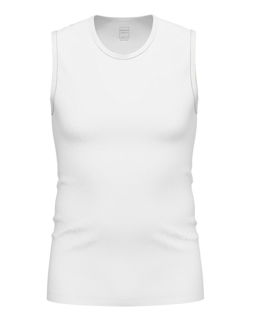 Ammann Unterhemd Close To You Tank Top (3er Vorteilspack) White